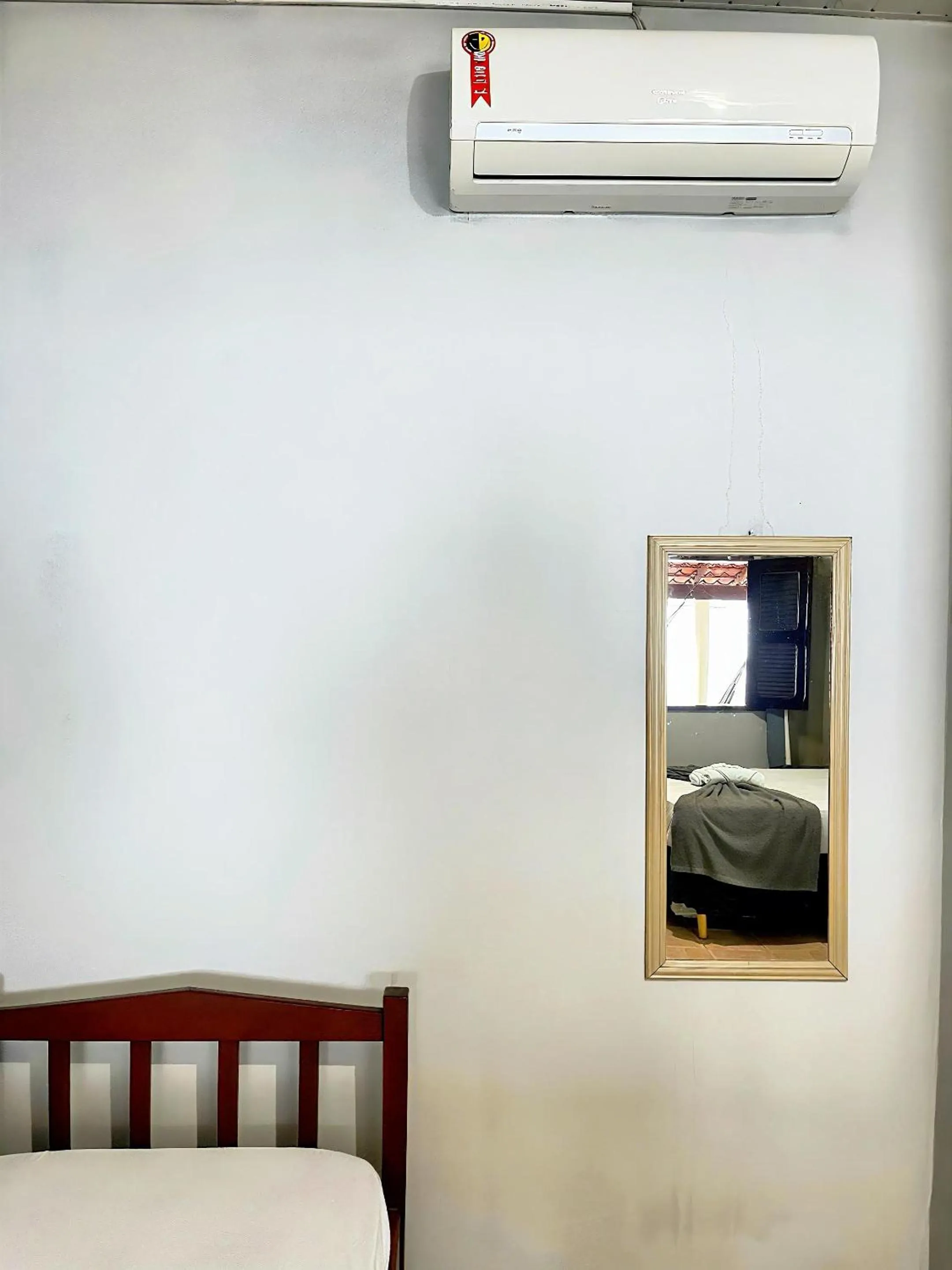 Bed in Pousada Cristo Rei-Parnaíba 24h