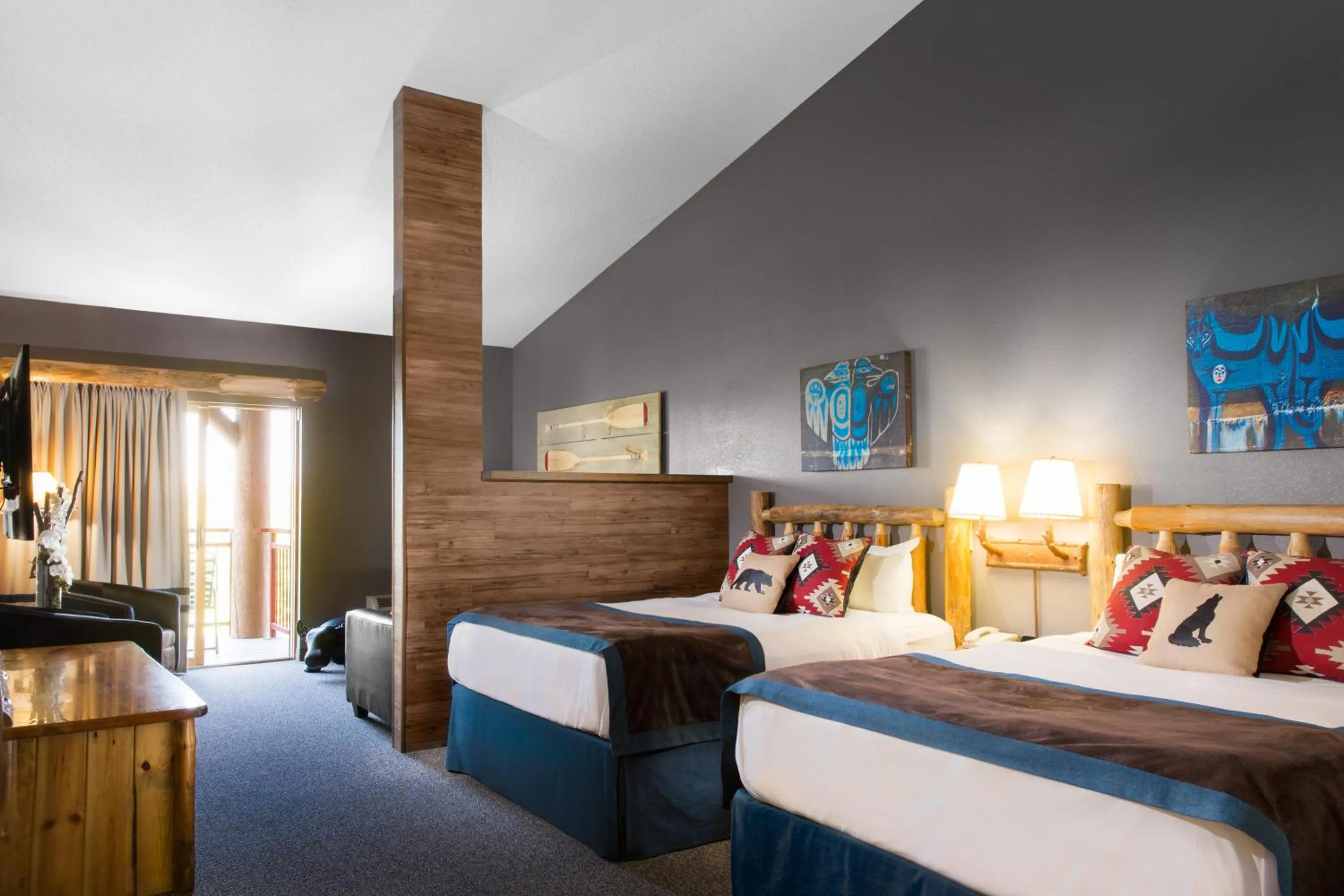 Photo of the whole room in Great Wolf Lodge Waterpark Resort