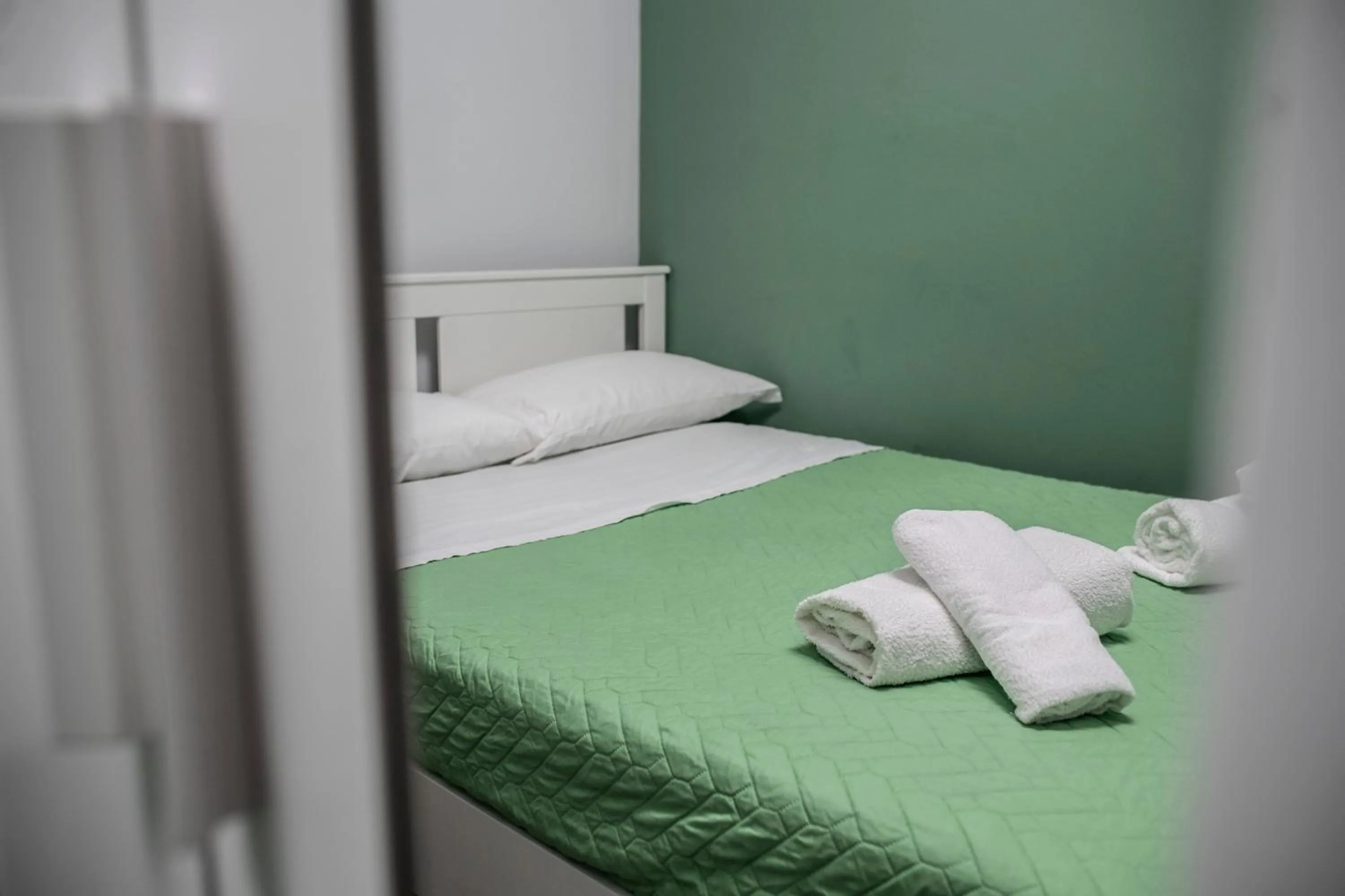 Bed in B&B Màkari holiday home