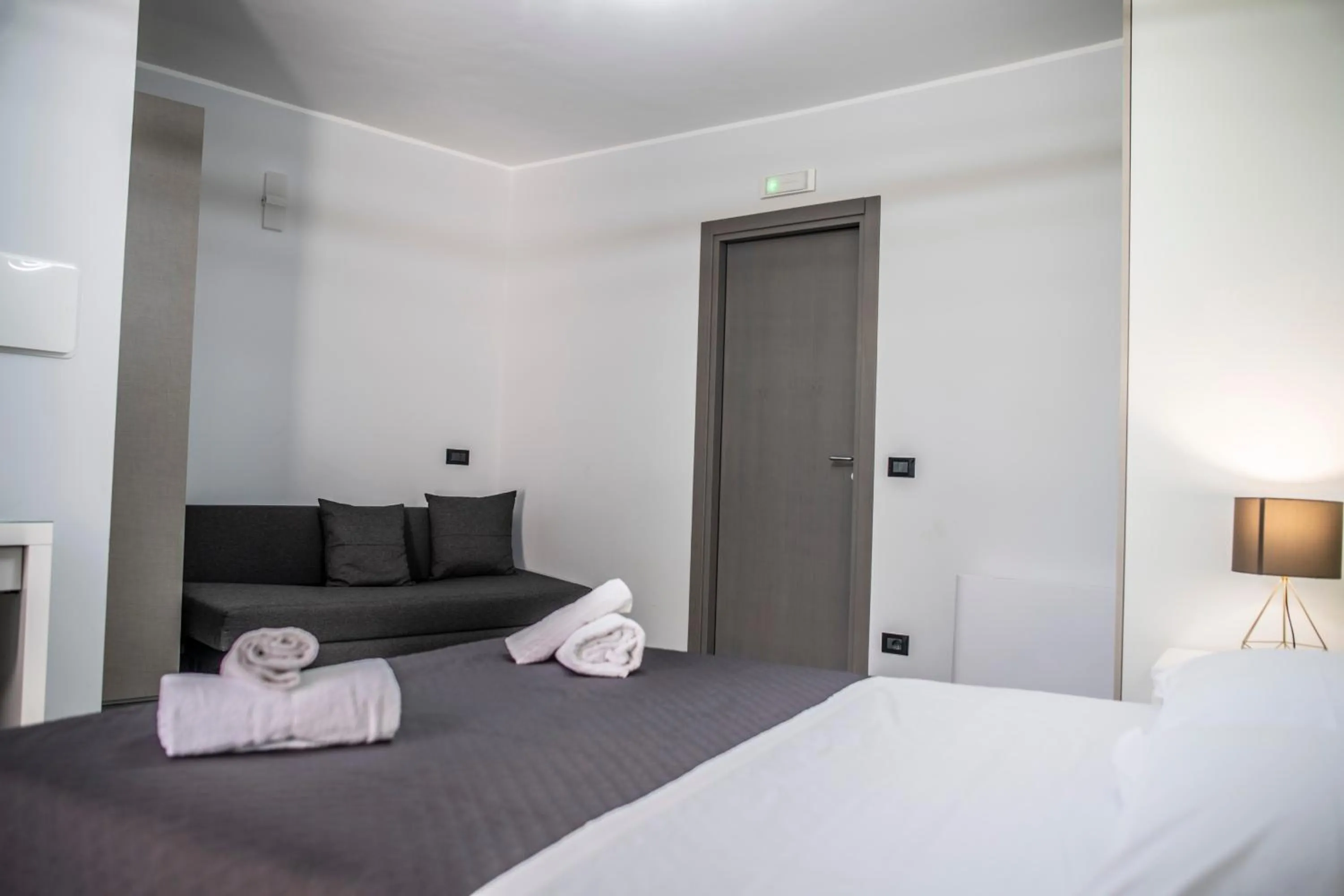 Bed in B&B Màkari holiday home