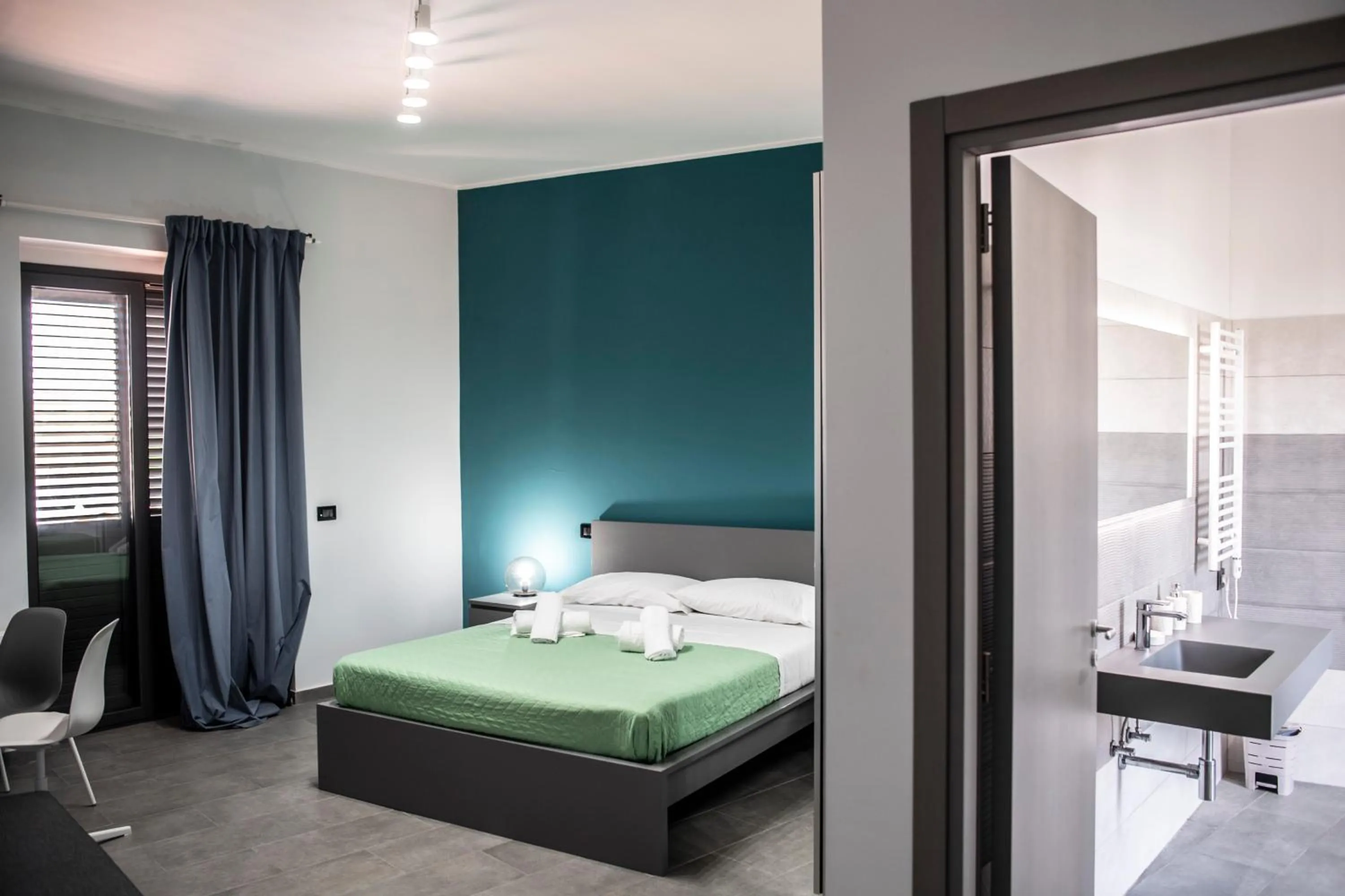 Bed in B&B Màkari holiday home