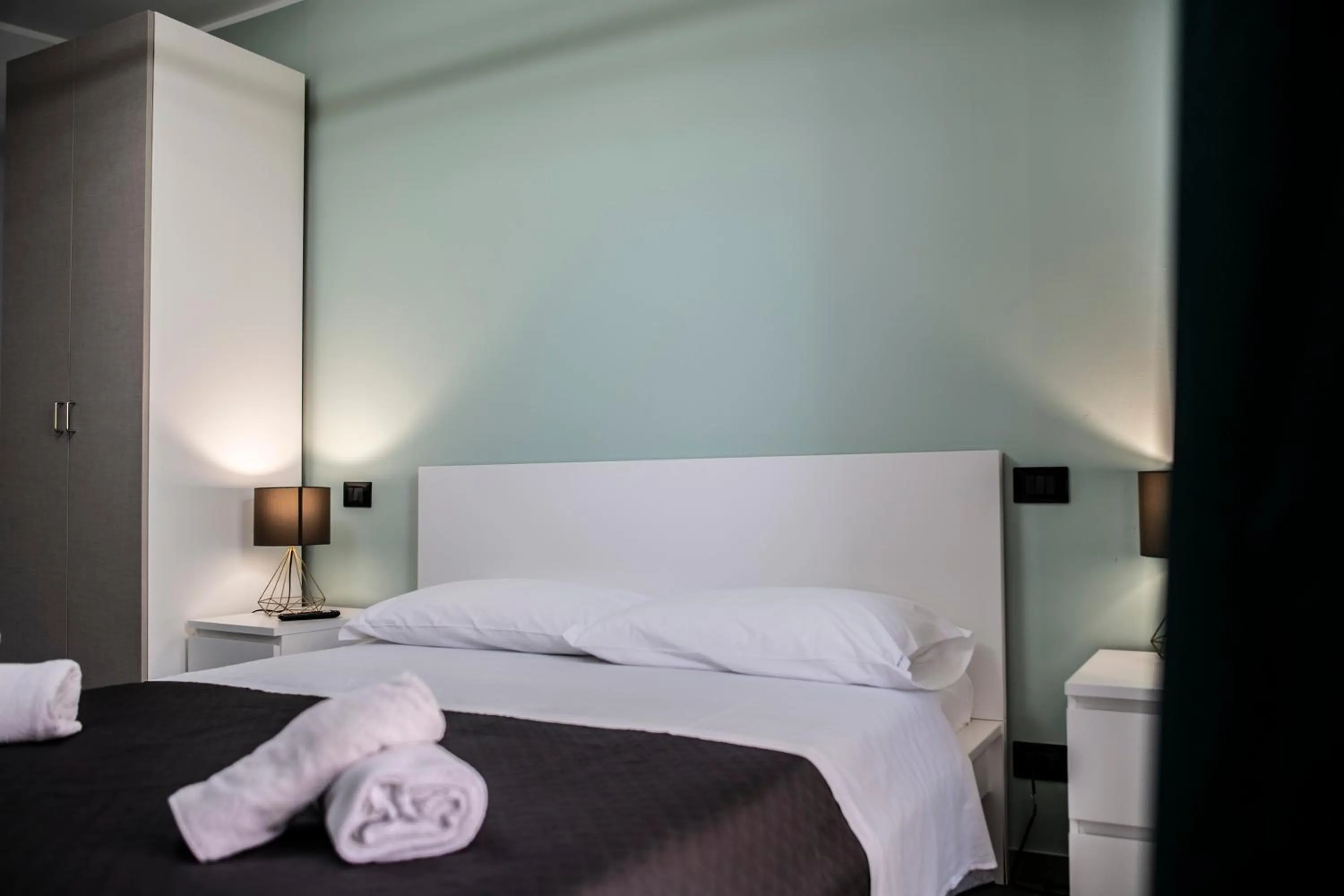 Bed in B&B Màkari holiday home