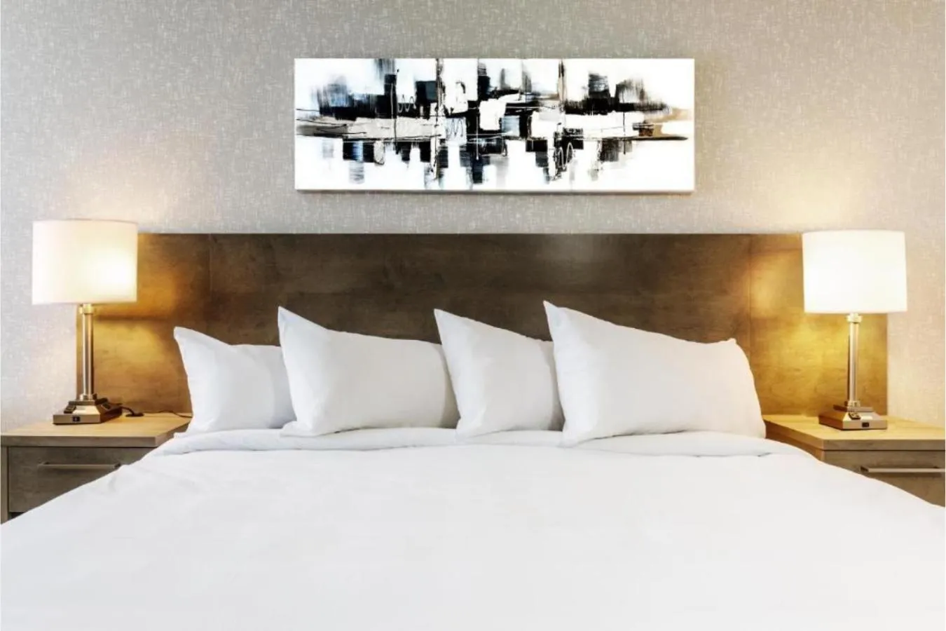 Bed in Repotel Henri IV Québec