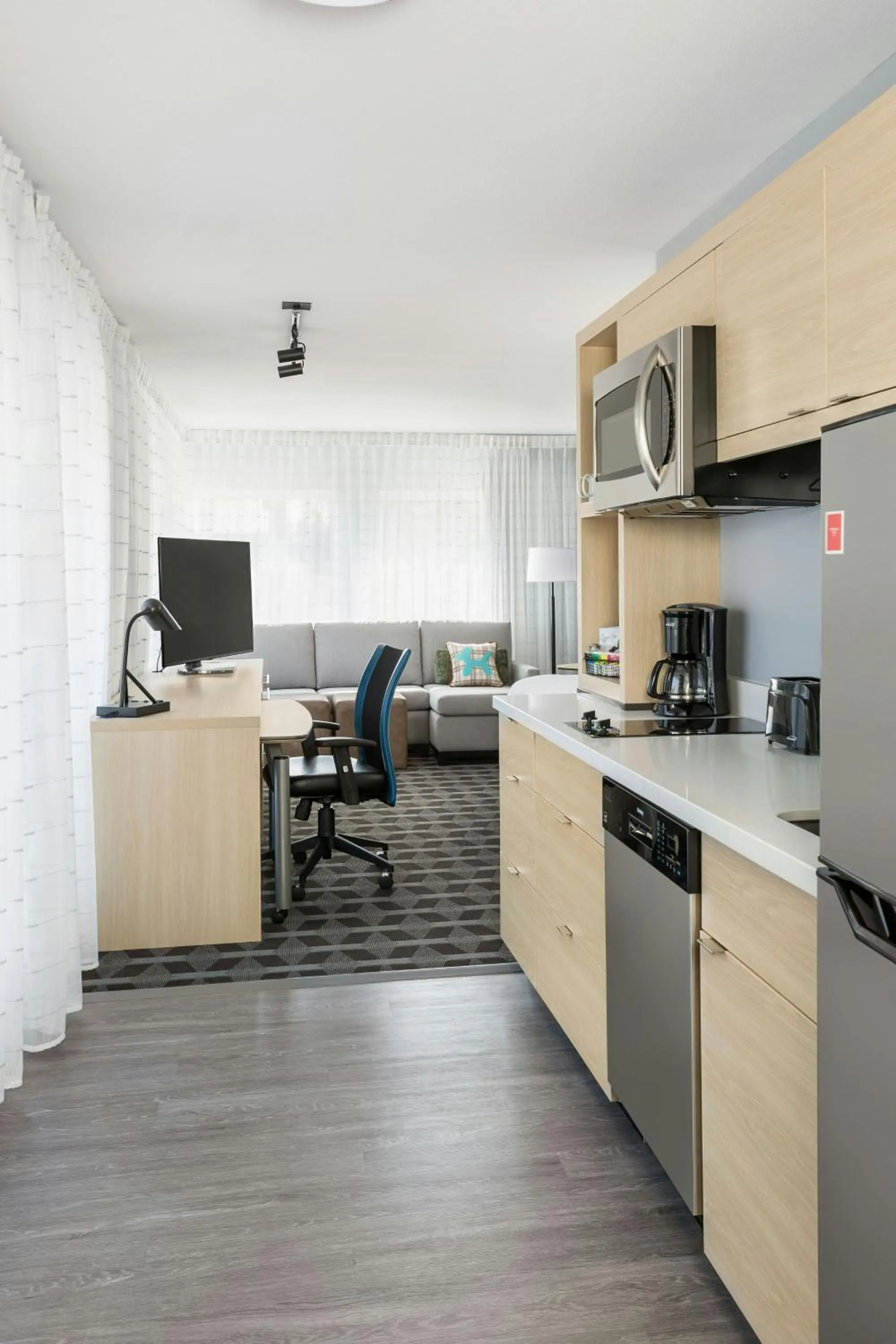 Bedroom in TownePlace Suites By Marriott Rochester Mayo Clinic Area