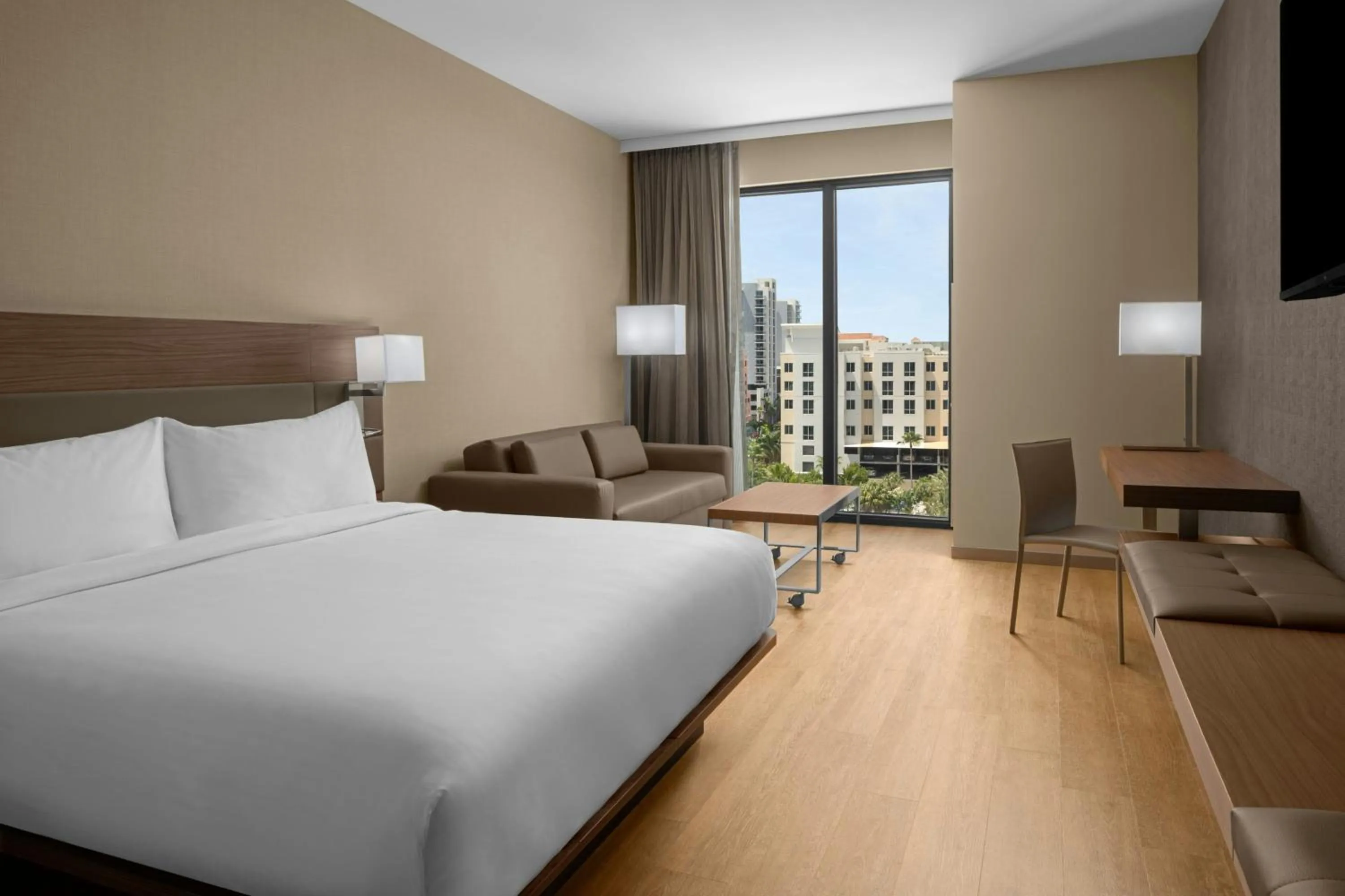 Photo of the whole room, Bed in AC Hotel by Marriott Clearwater Beach