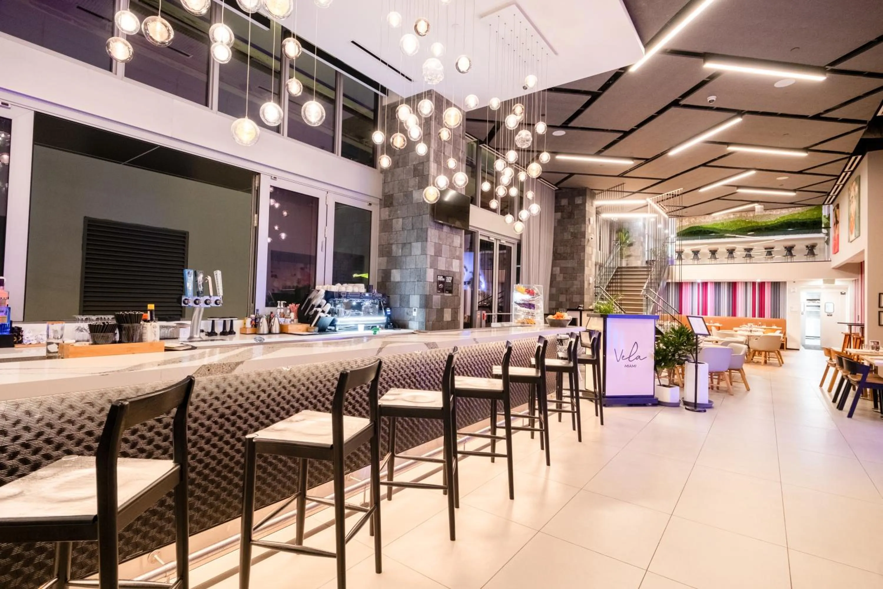 Restaurant/places to eat in YOTELPAD Miami