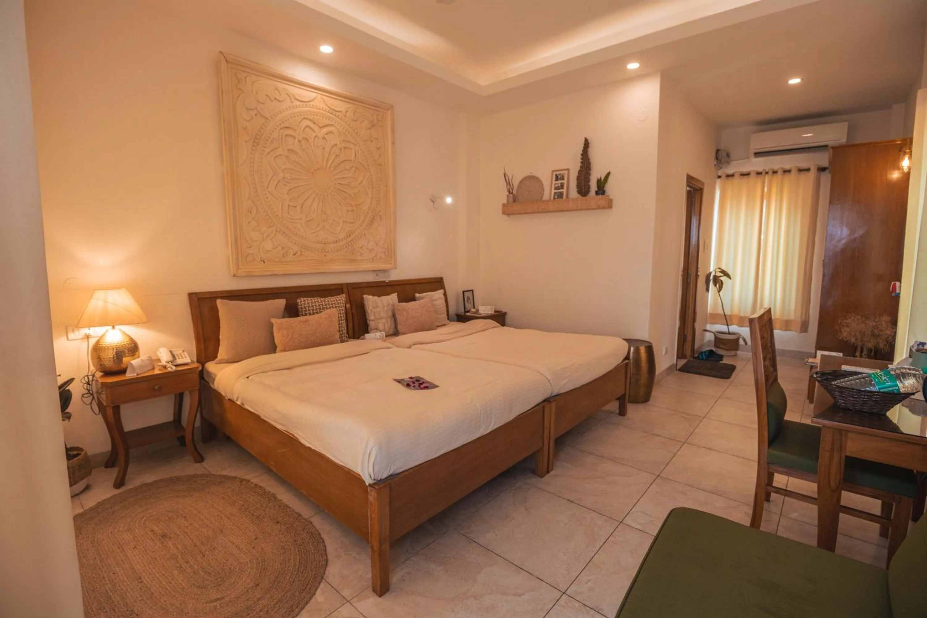 Bedroom, Bed in Maharishi Ayurveda-Boutique Wellness Retreat