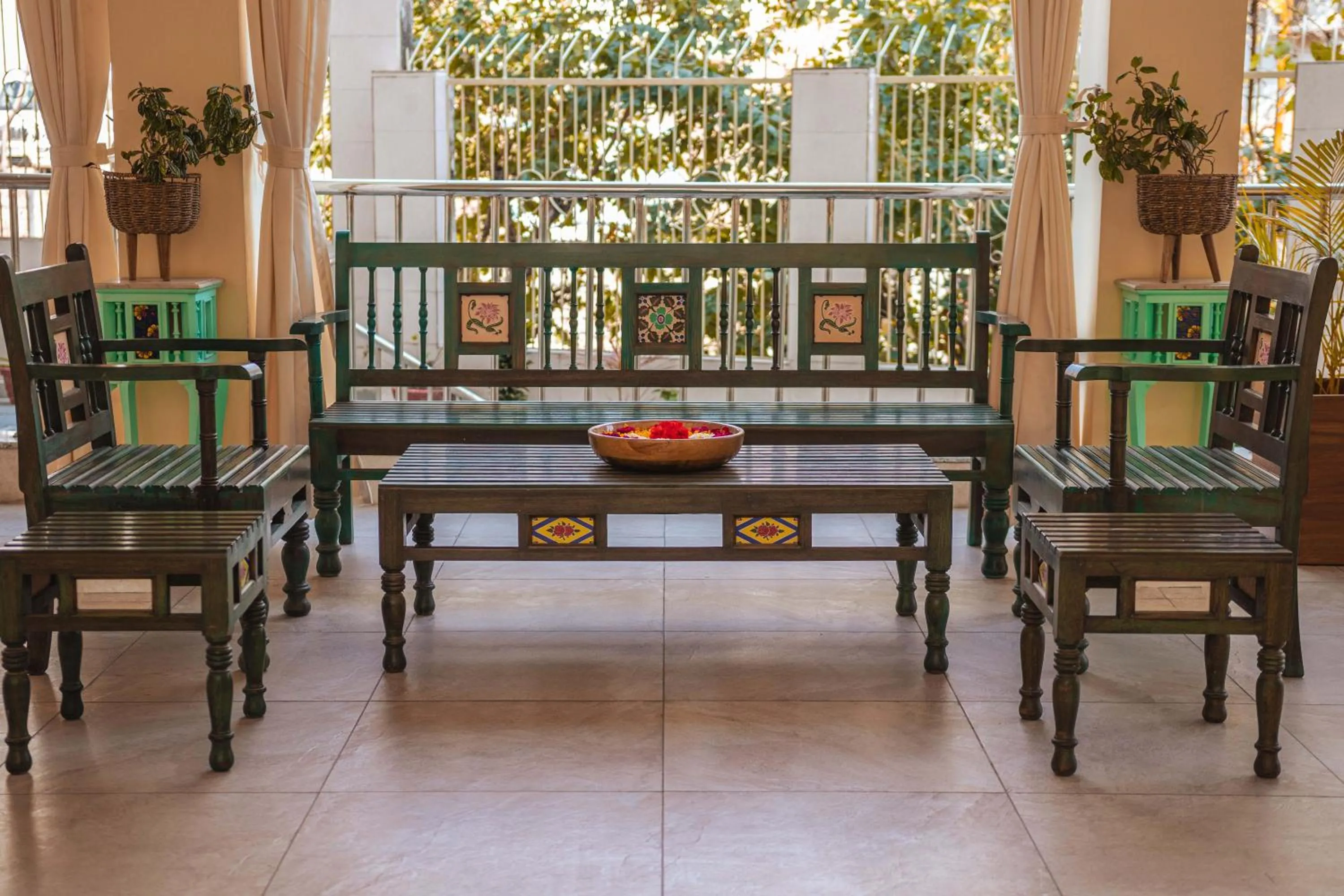Seating area in Maharishi Ayurveda-Boutique Wellness Retreat