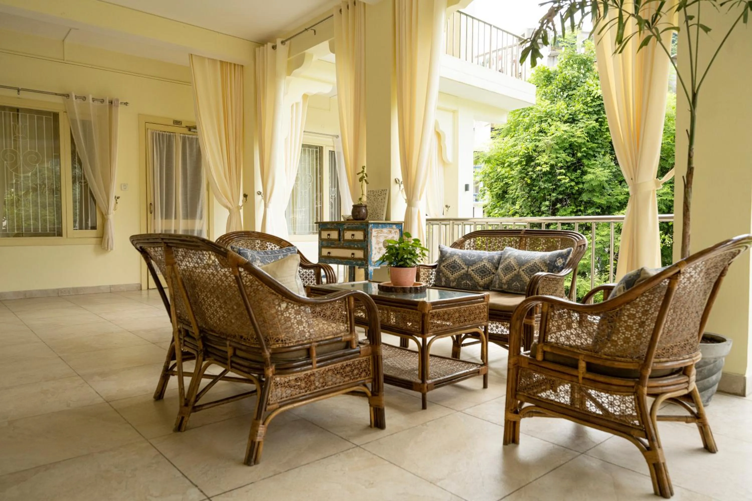Seating area in Maharishi Ayurveda-Boutique Wellness Retreat