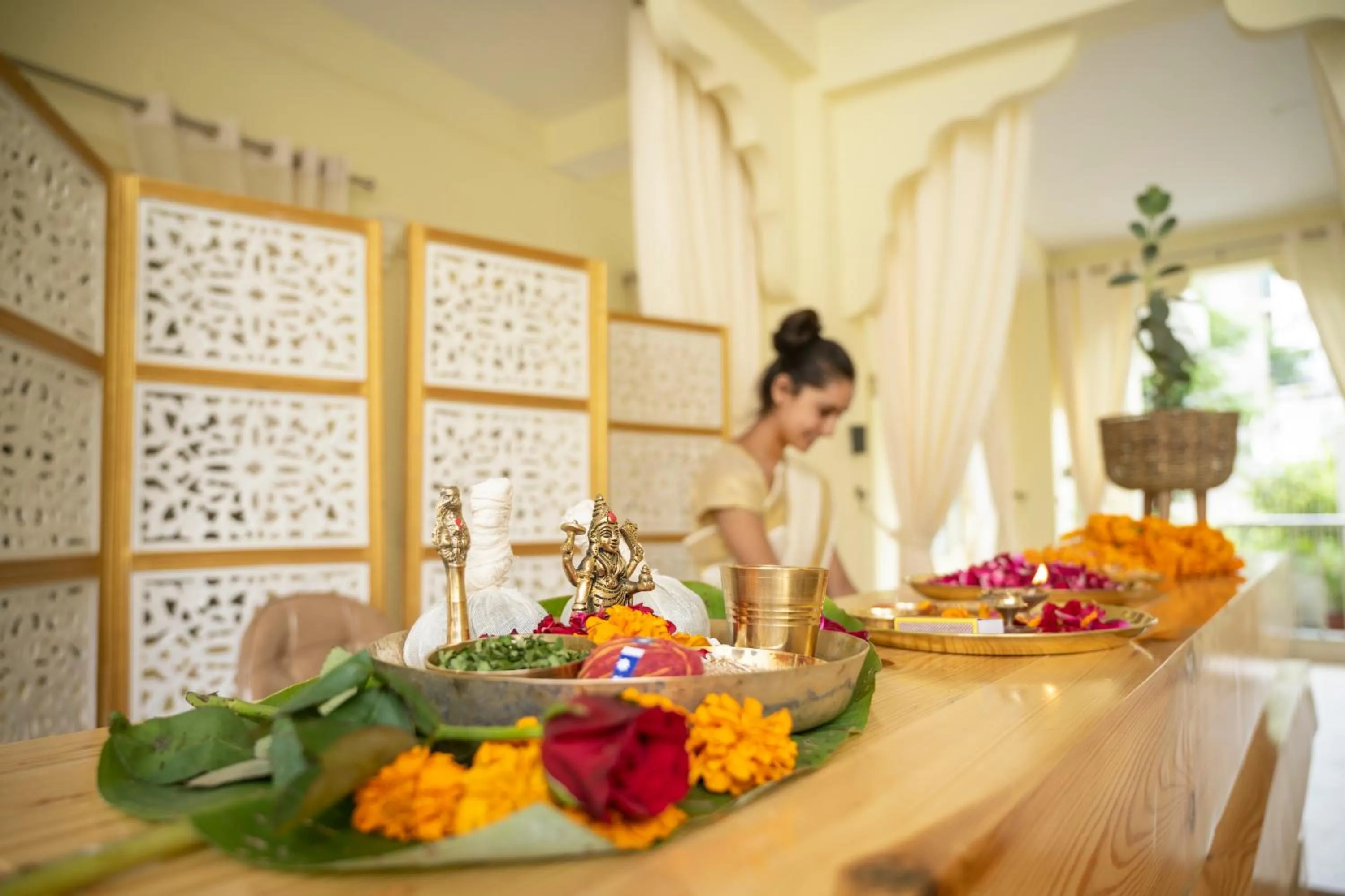 Lobby or reception in Maharishi Ayurveda-Boutique Wellness Retreat