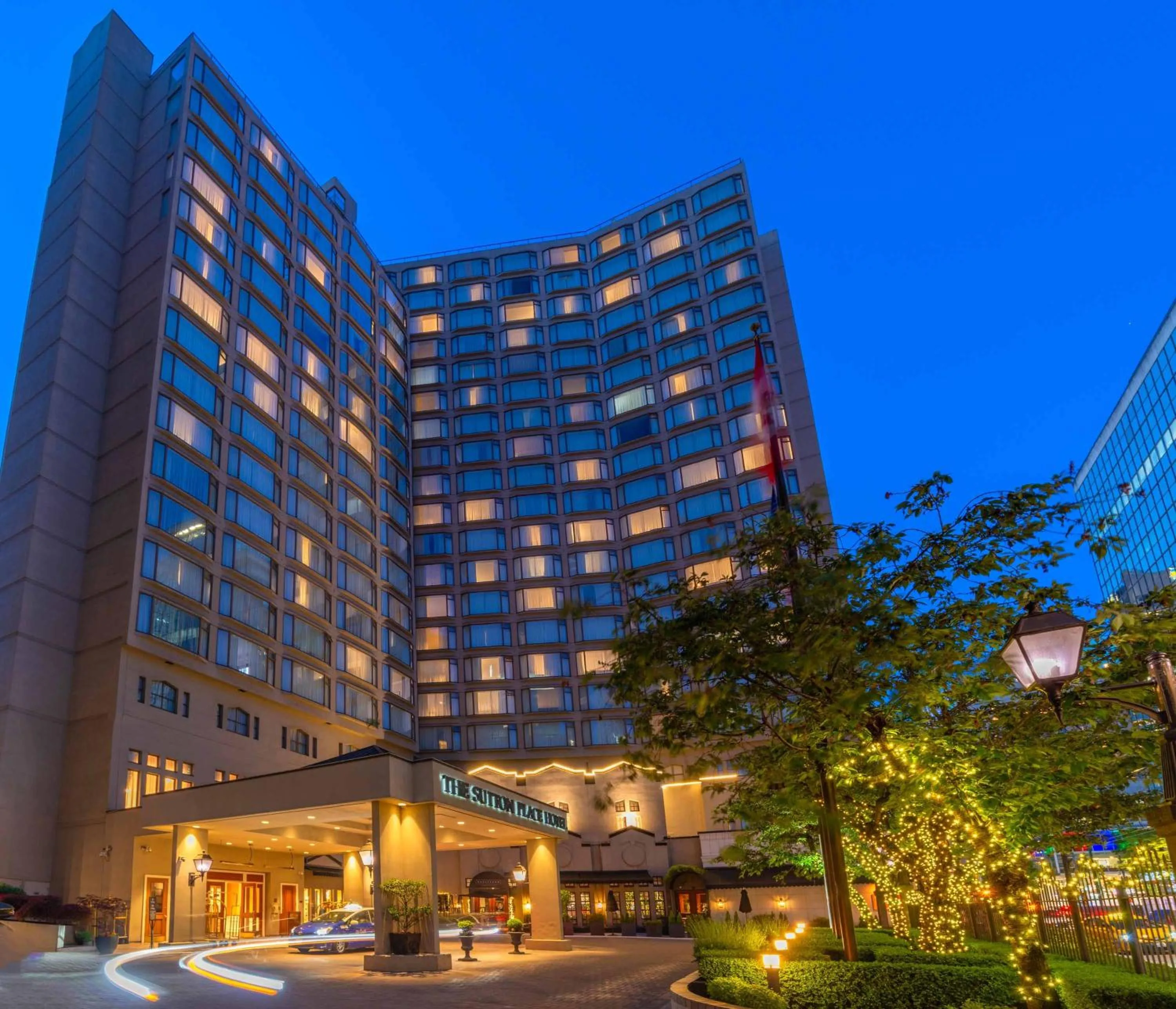 Property building in The Sutton Place Hotel Vancouver