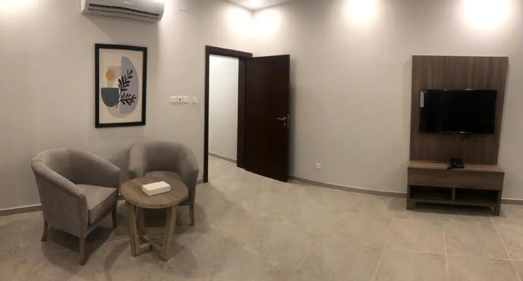 Living room in Al-Haramain Family Apartments