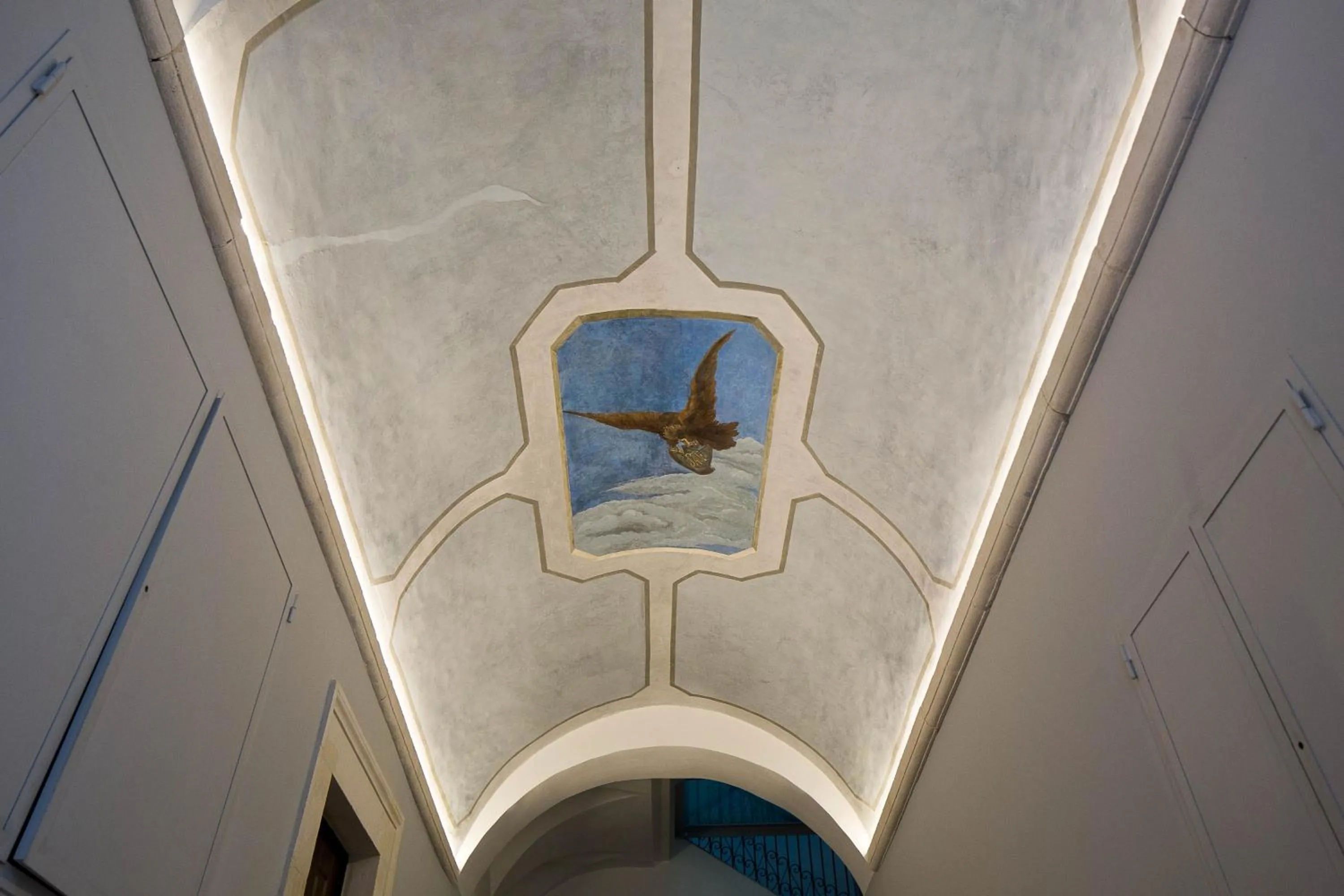 Patio in B&B Costa Masciarelli - Suite affrescate a due passi dal Duomo