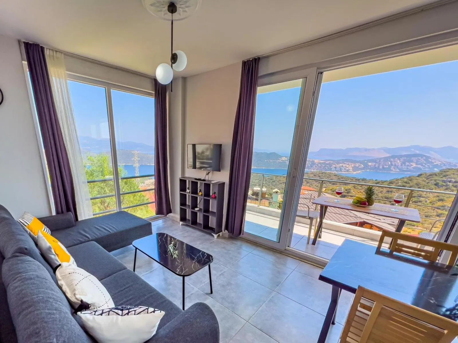 Living room in Just Dream Suites