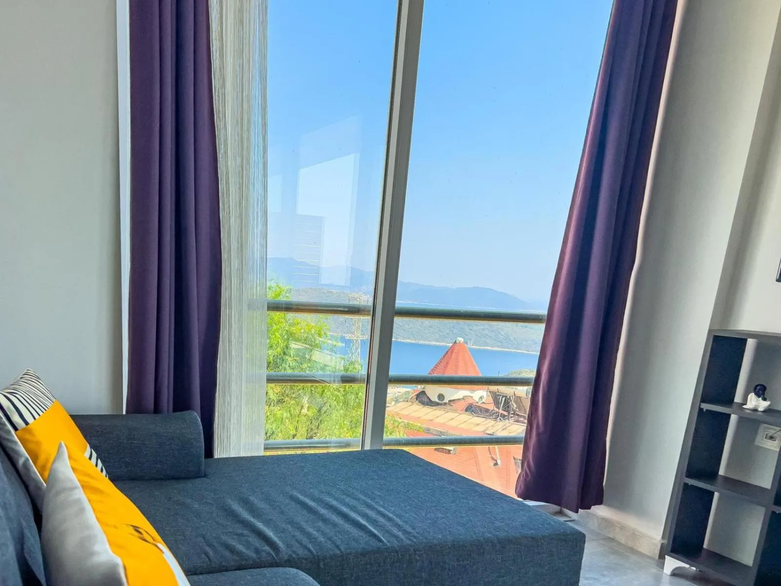 Sea view, Bed in Just Dream Suites