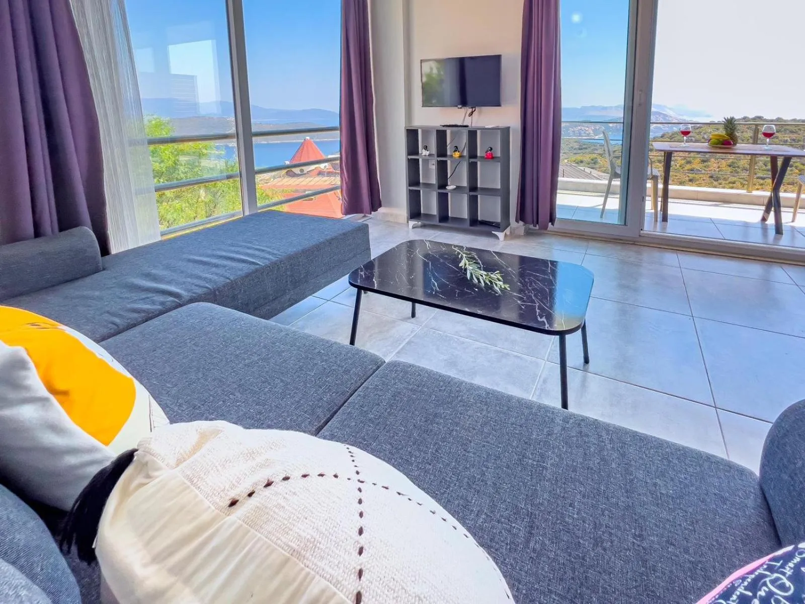 Living room in Just Dream Suites