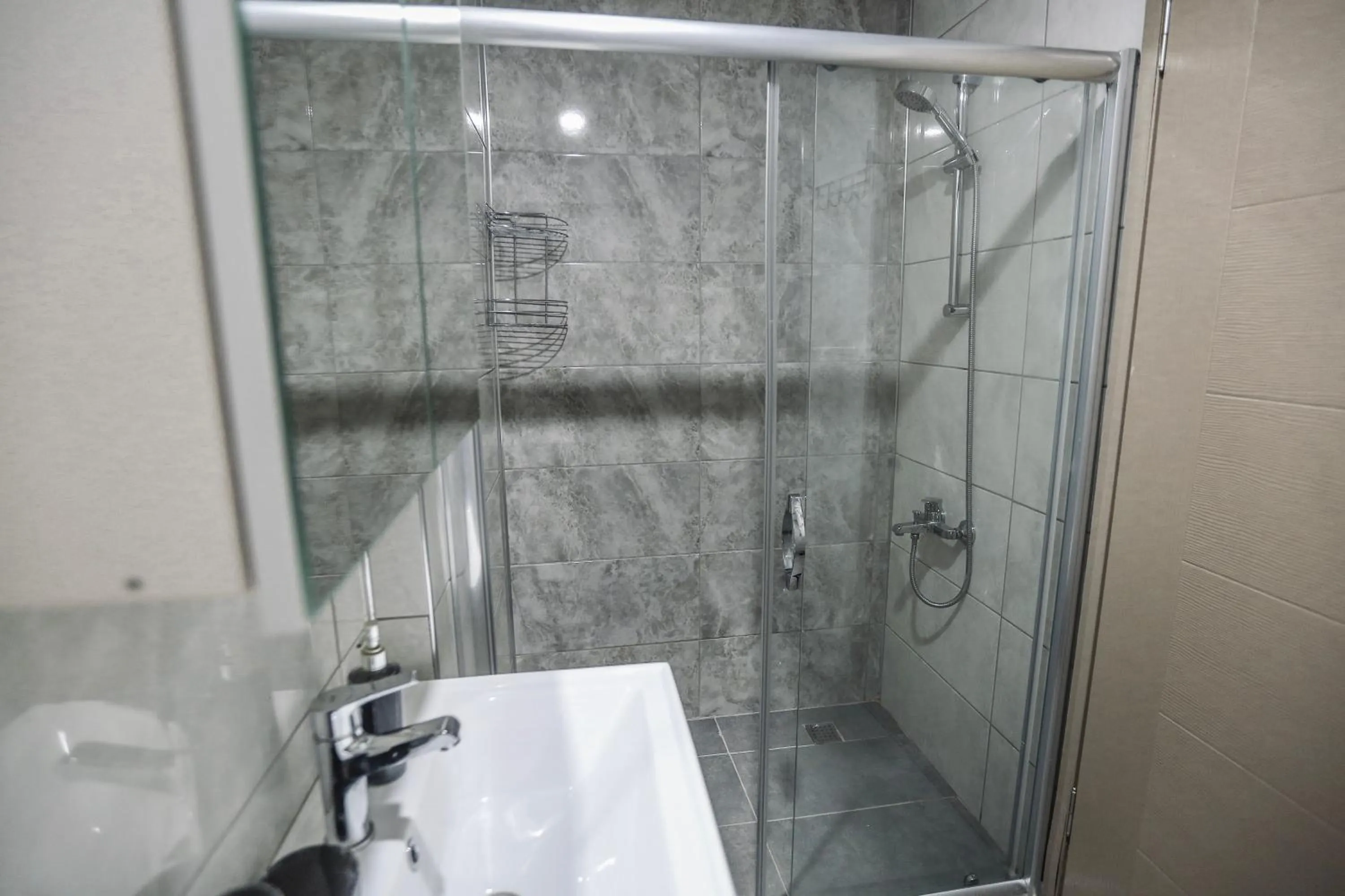Shower in Just Dream Suites