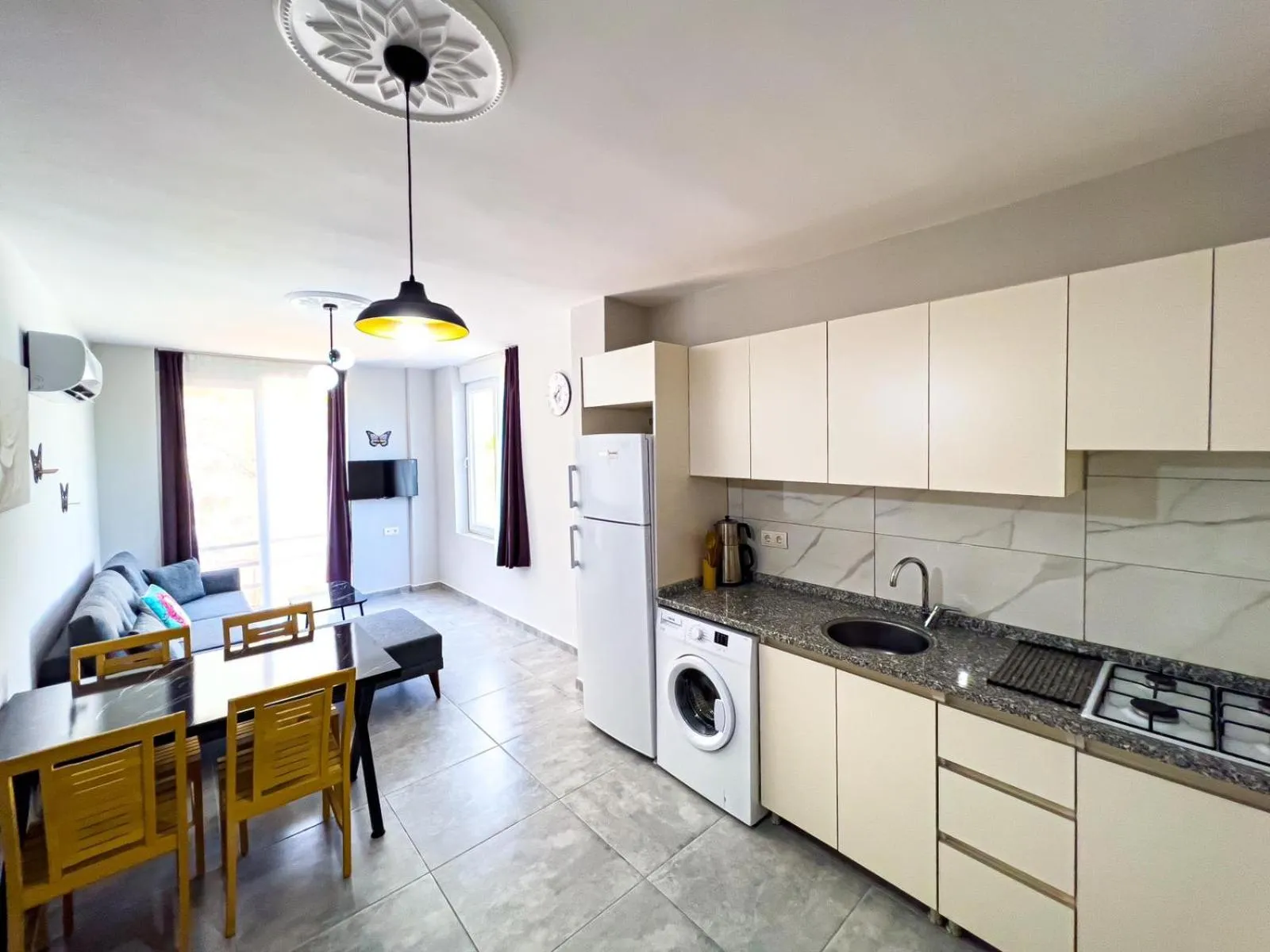 Kitchen or kitchenette in Just Dream Suites