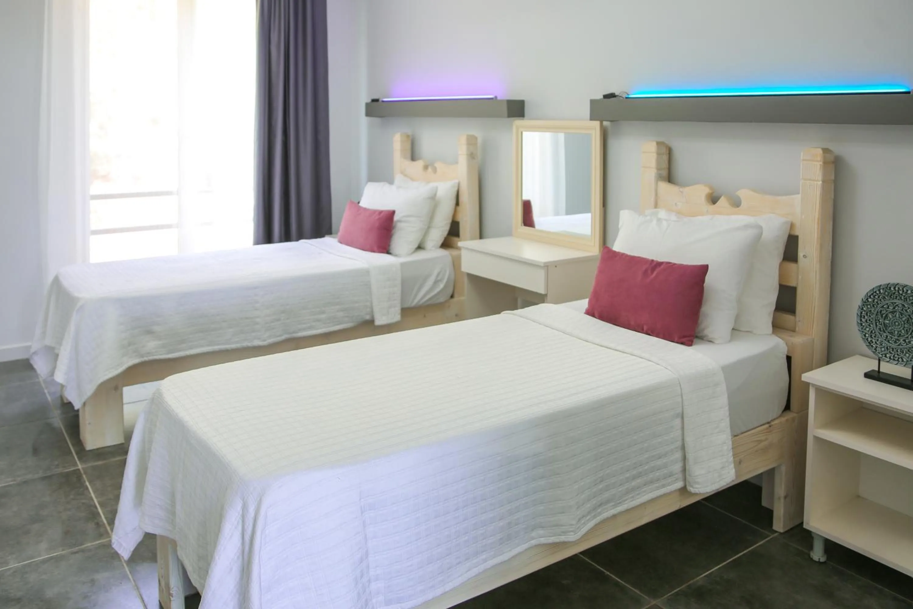 Bed in Just Dream Suites