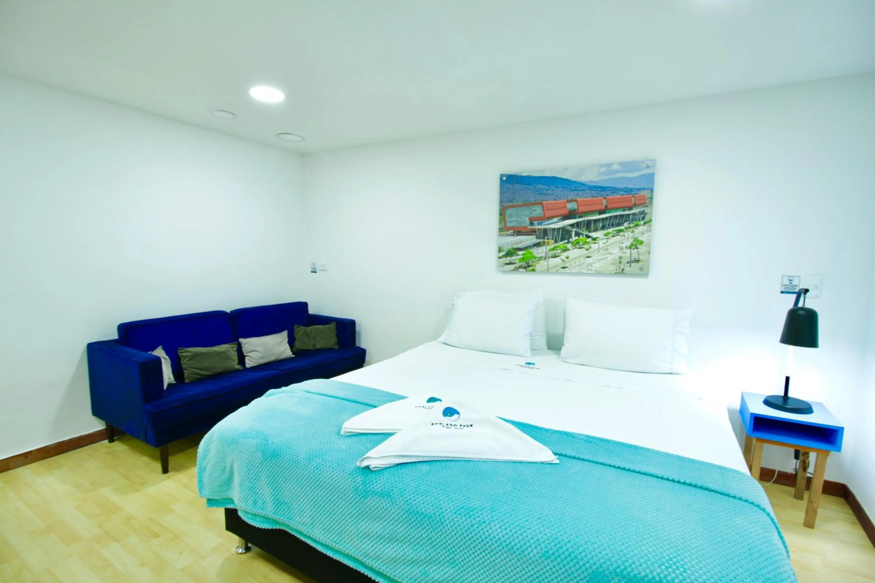 Bed in Poblado Park Guest House