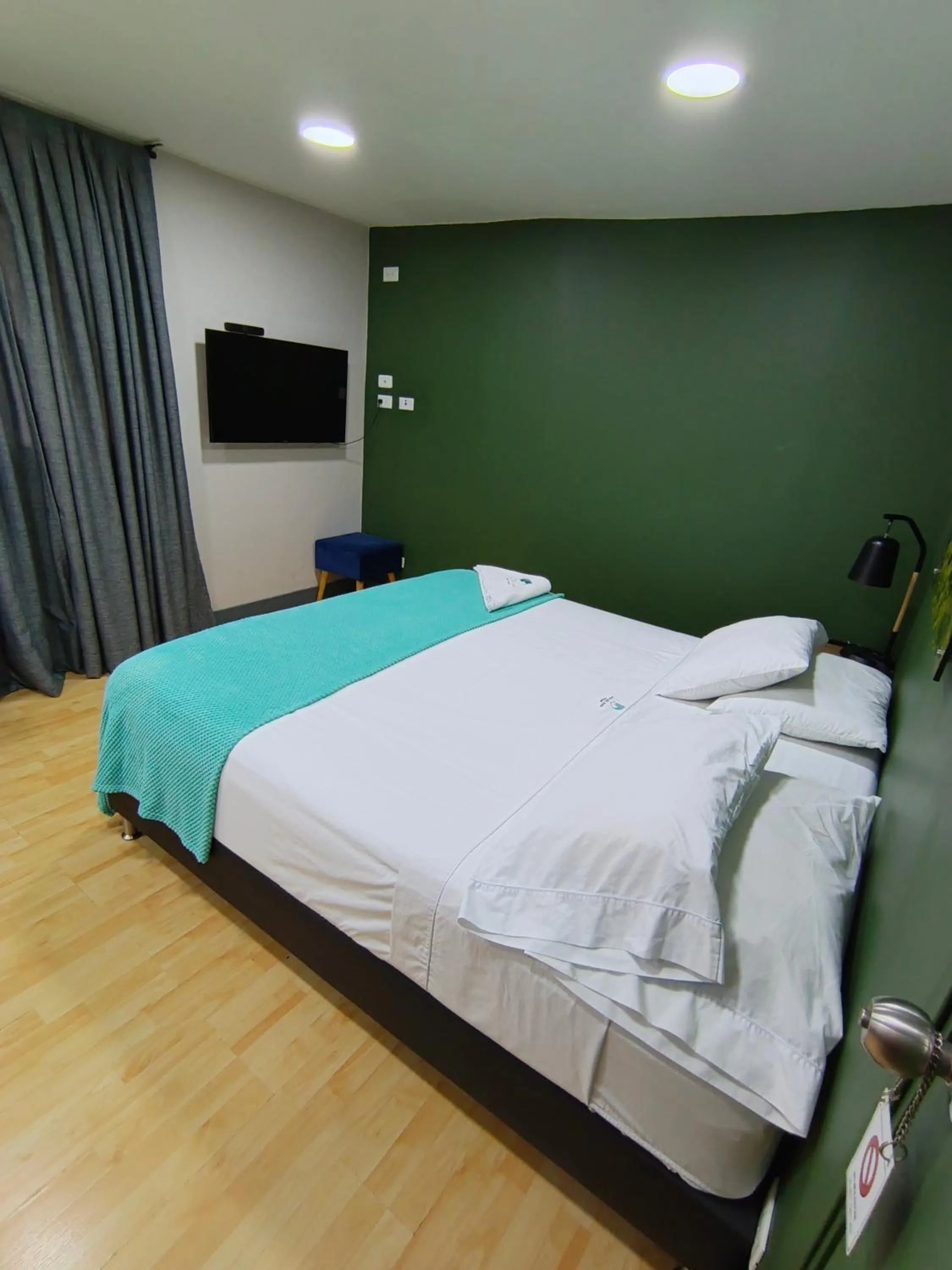 Bed in Poblado Park Guest House