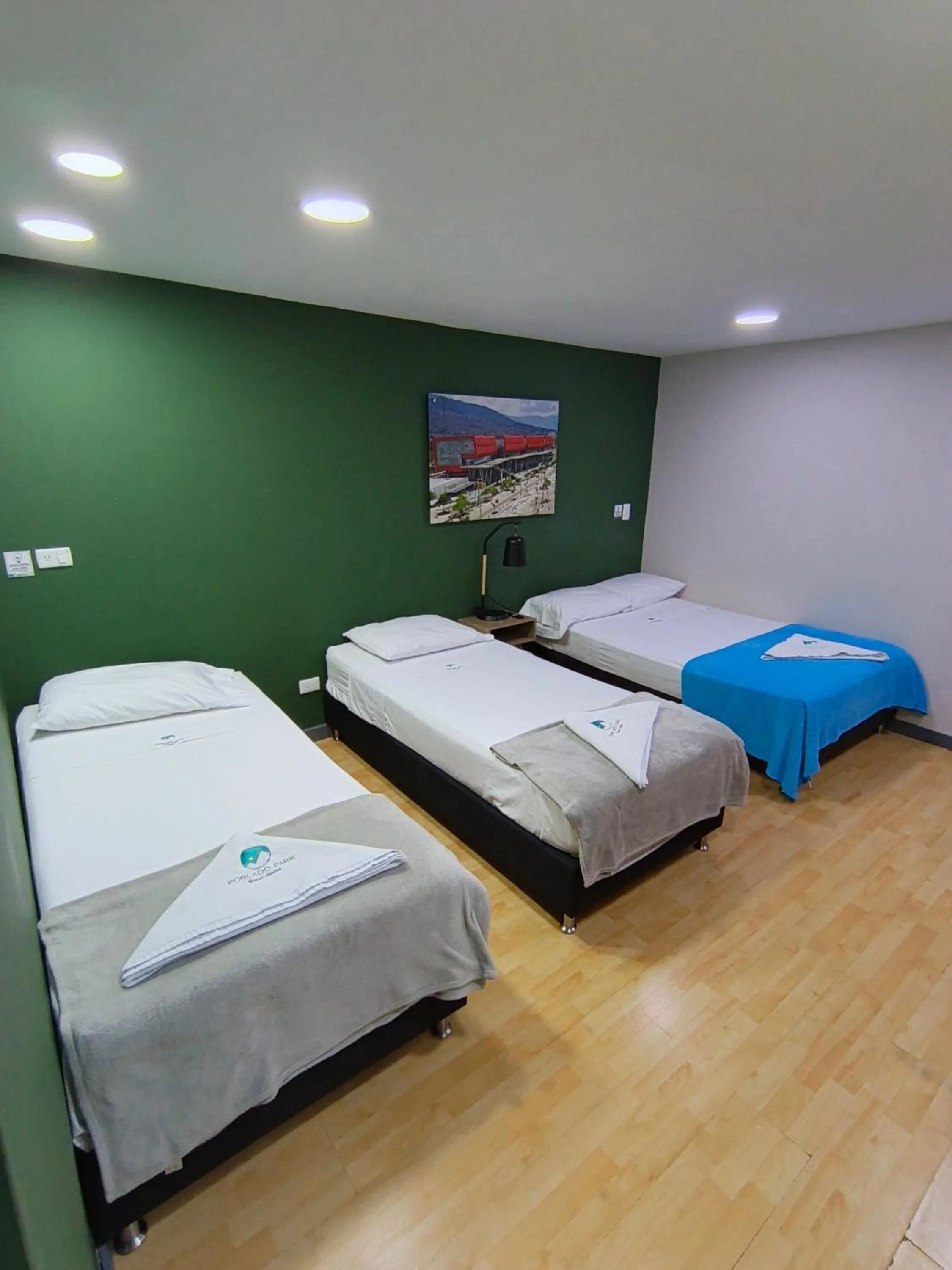 Bed in Poblado Park Guest House