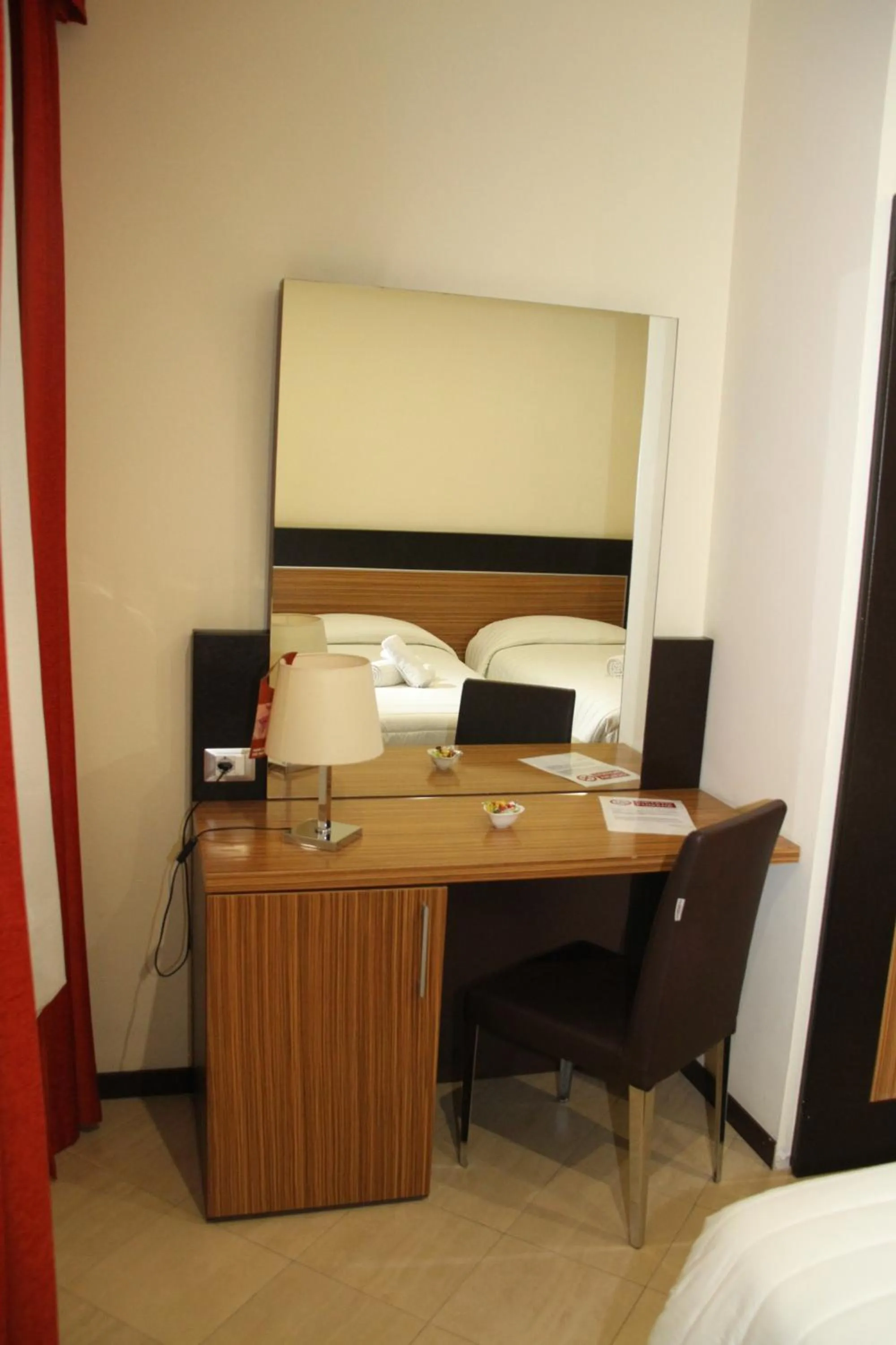 Bed in Villa Adriana Hotel