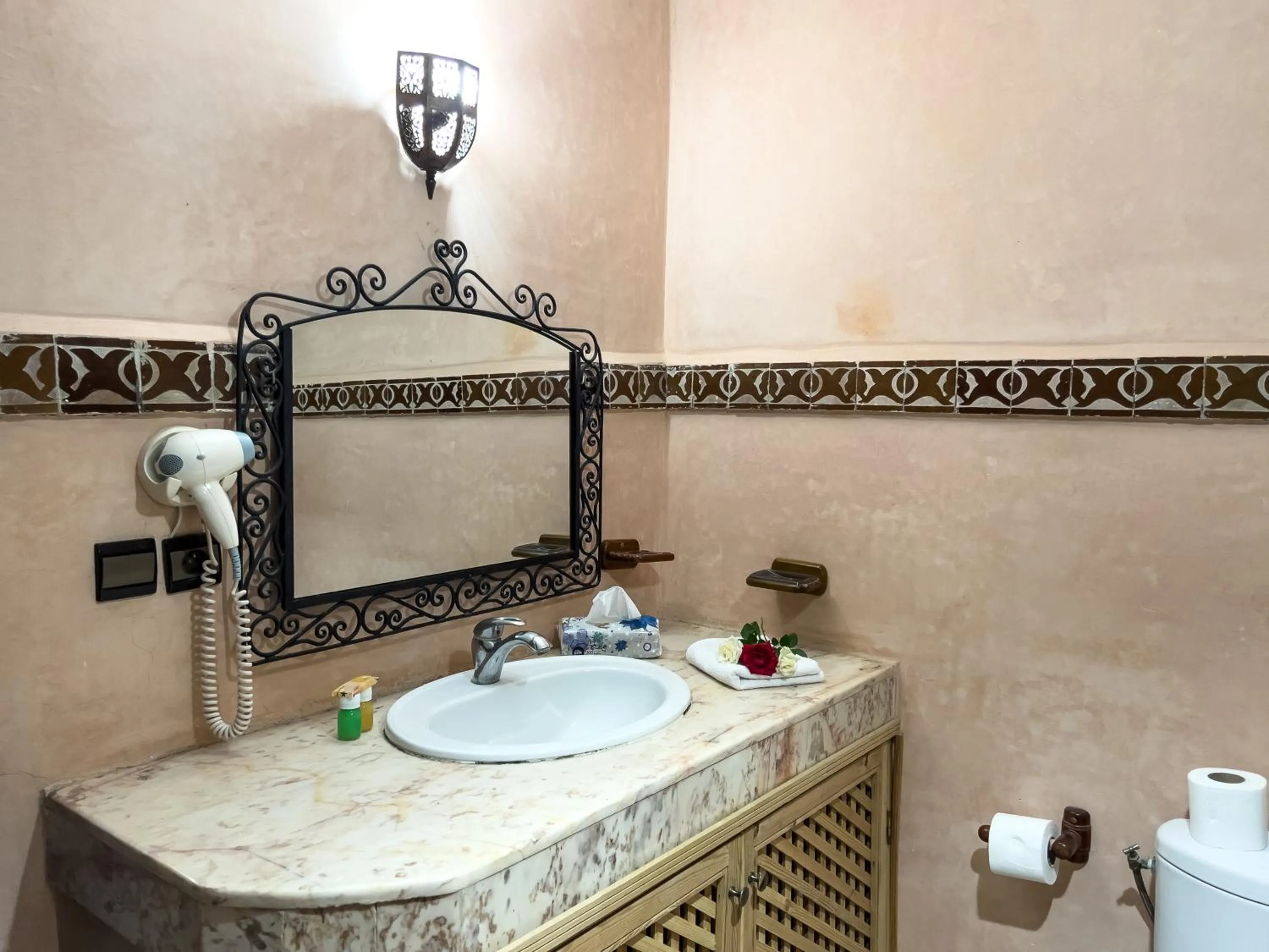 Toilet in Riad Pacha Palace