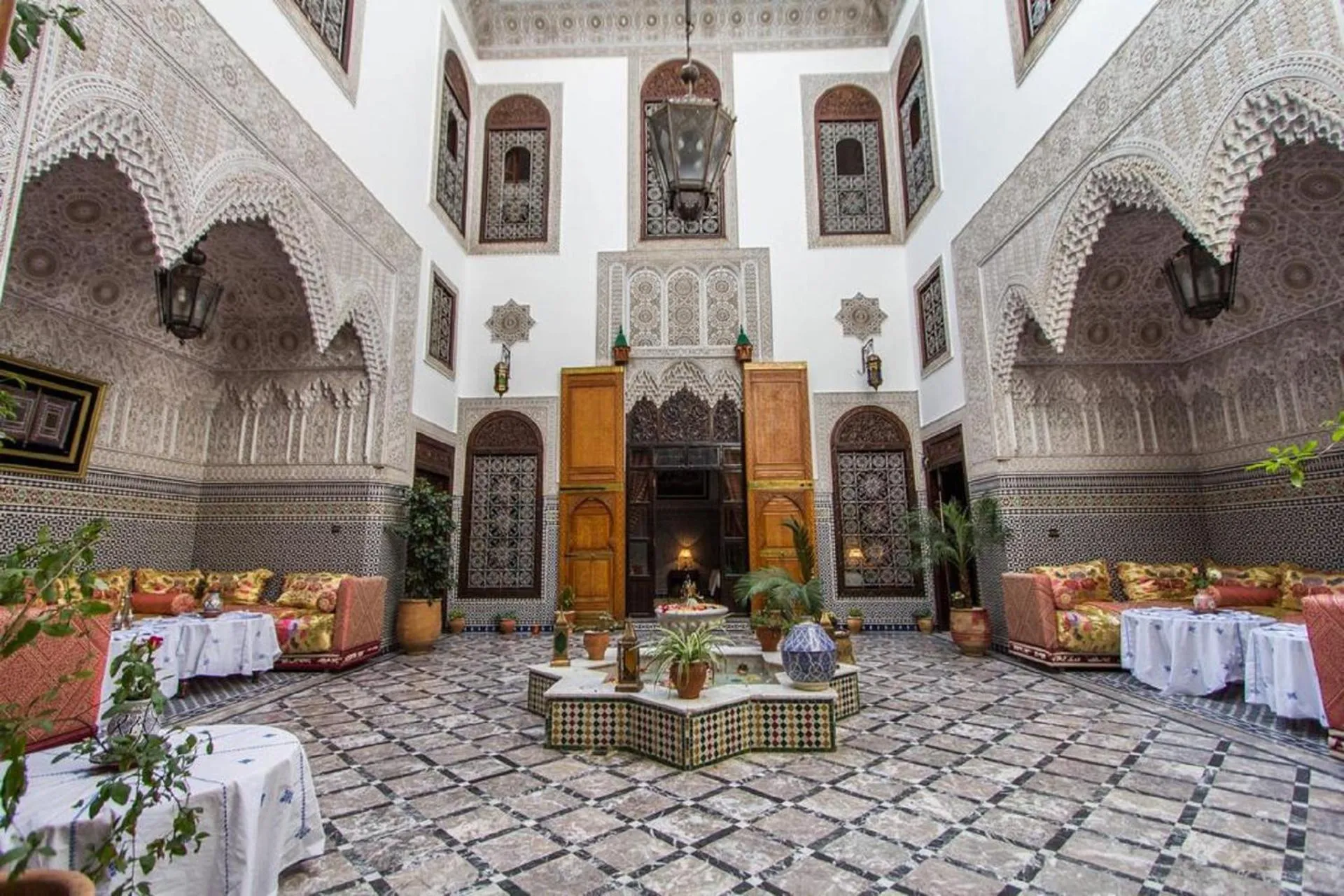 Property building in Riad Pacha Palace