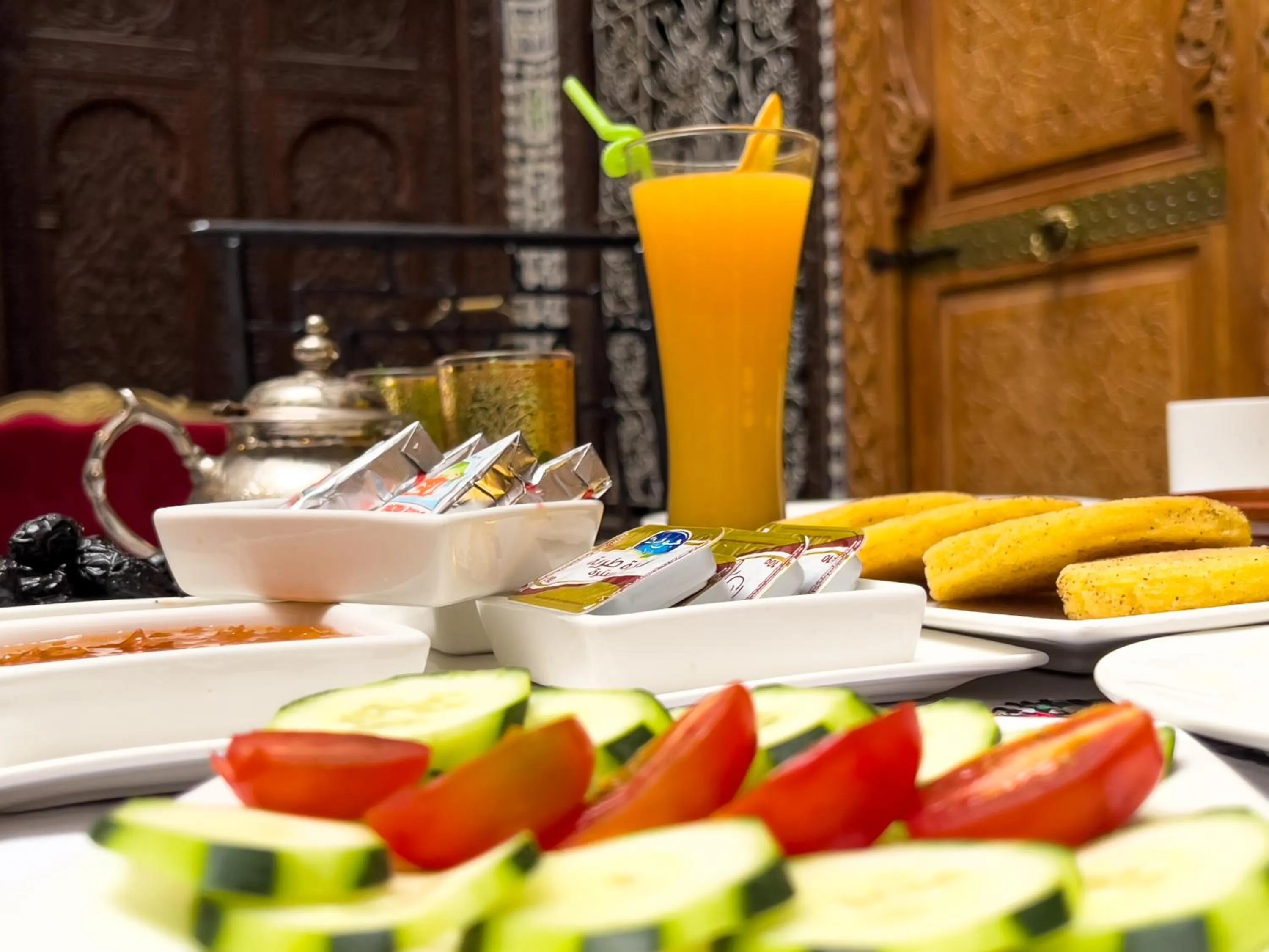 Breakfast in Riad Pacha Palace