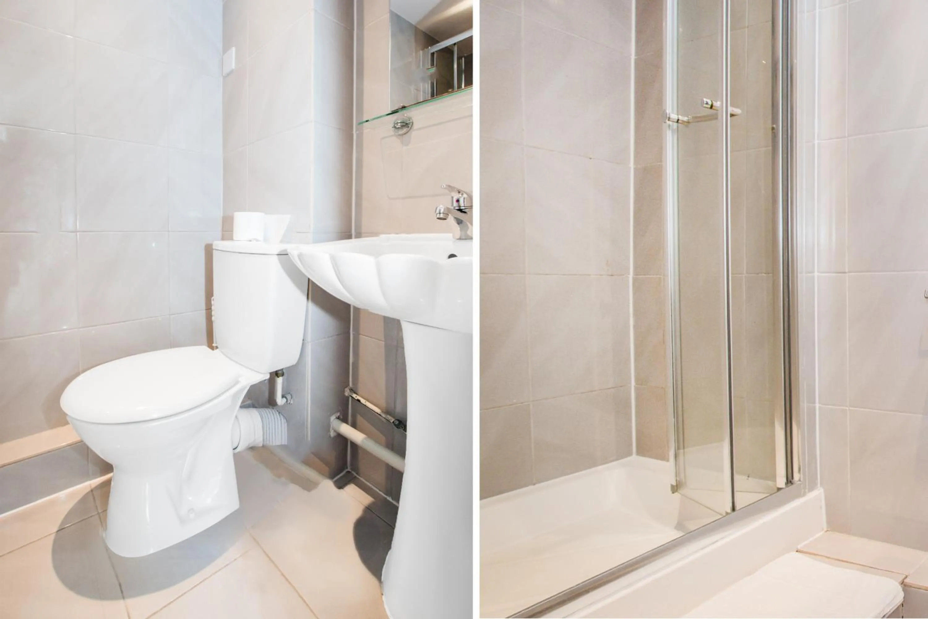 Bathroom in OYO The Lodge Bournemouth