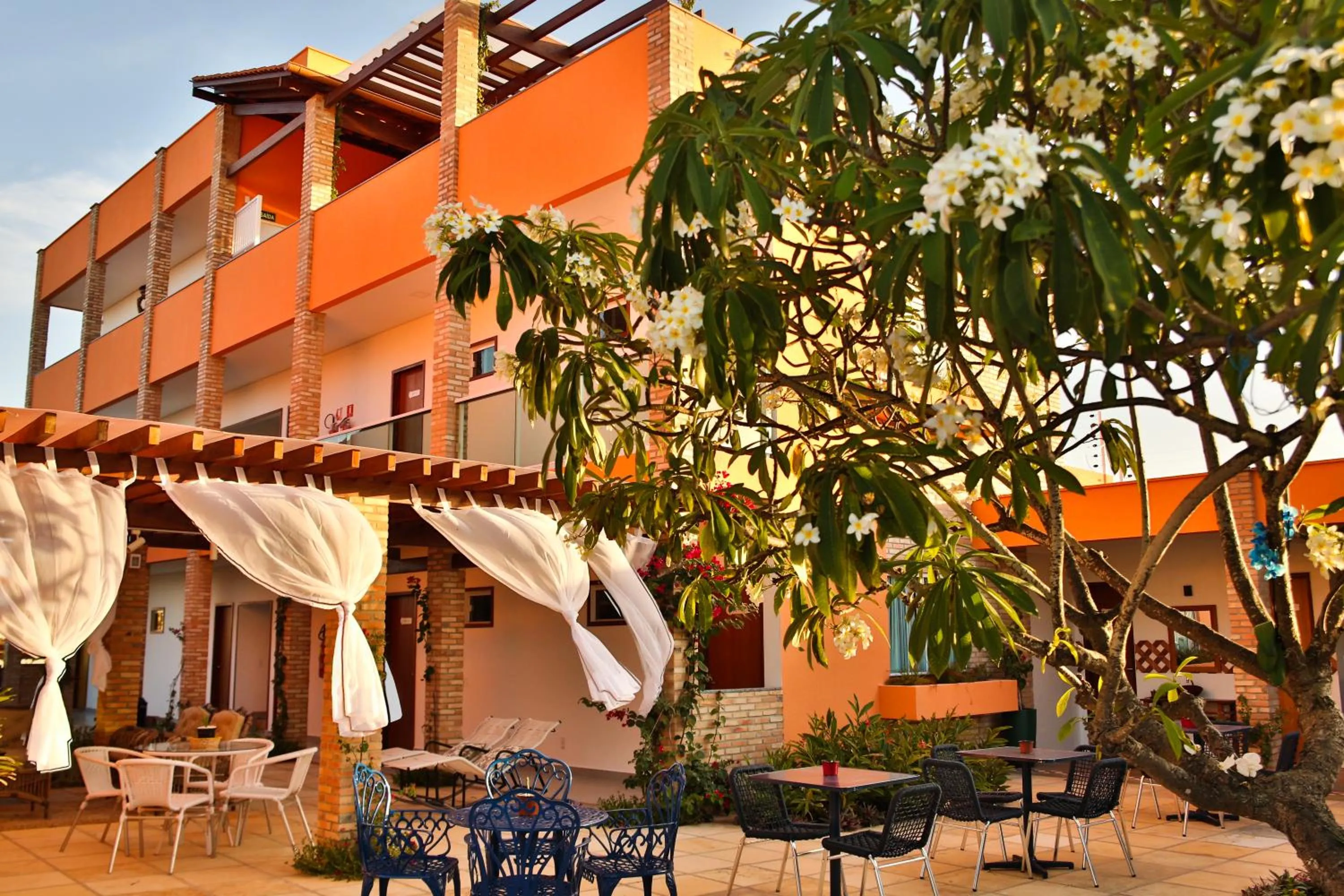 Patio in Pousada das Flores