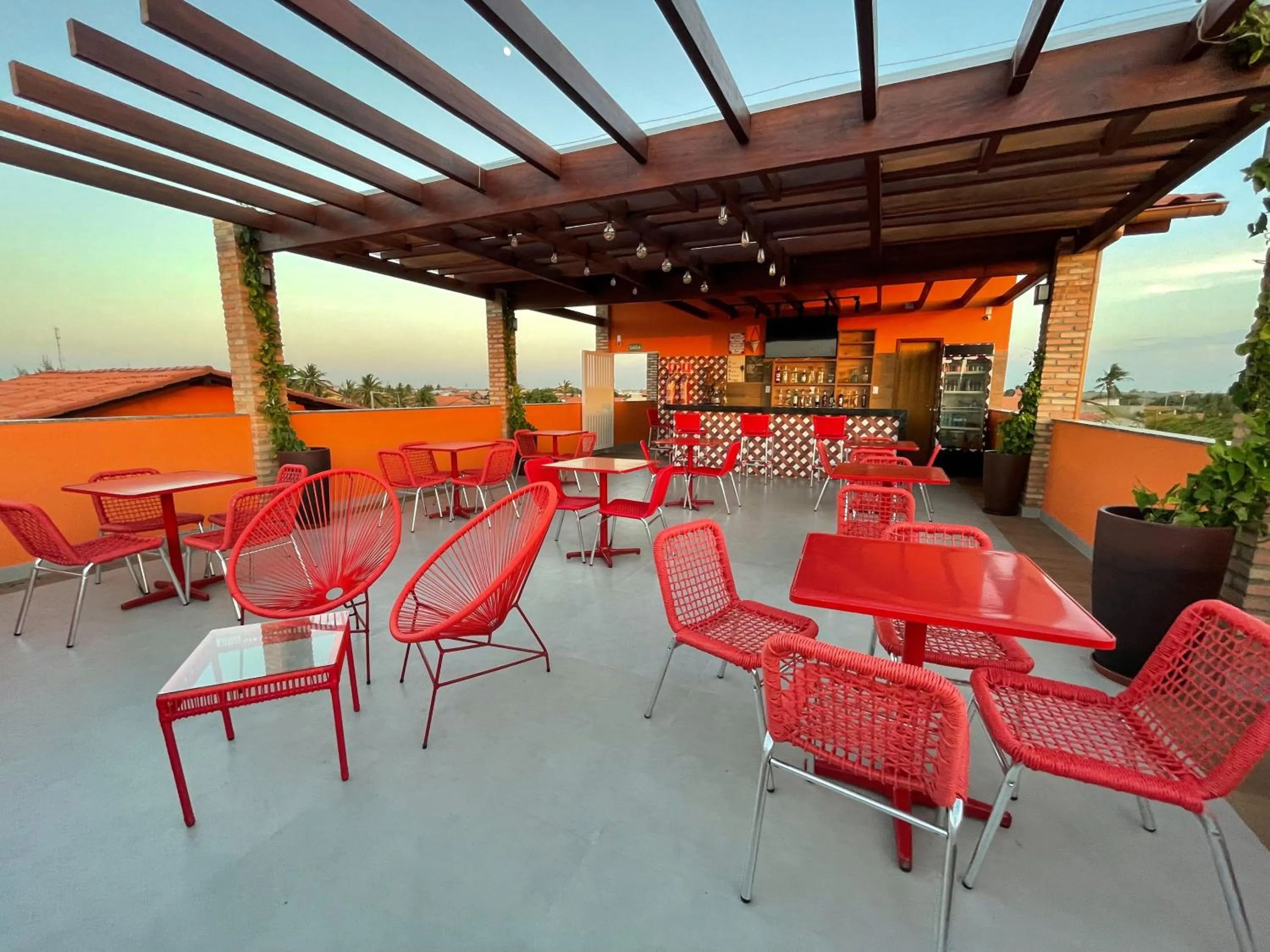 Patio in Pousada das Flores