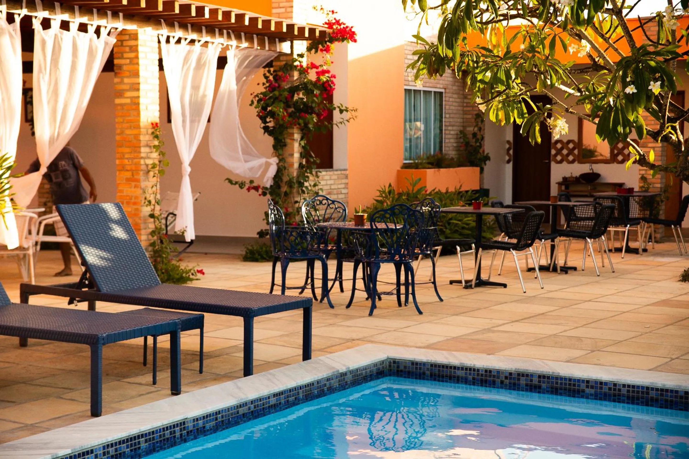 Patio in Pousada das Flores