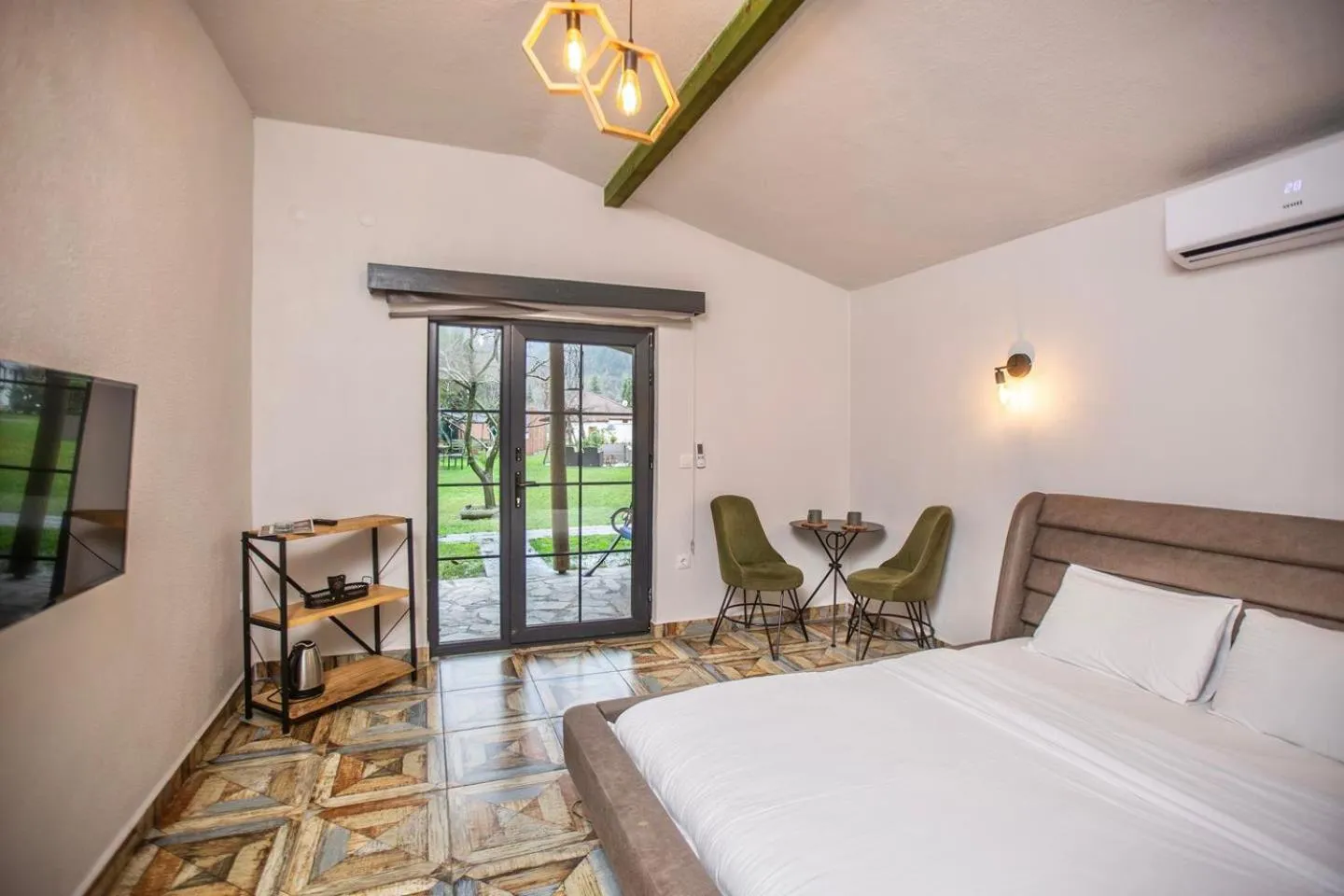 Bed in Sapancaminihouse