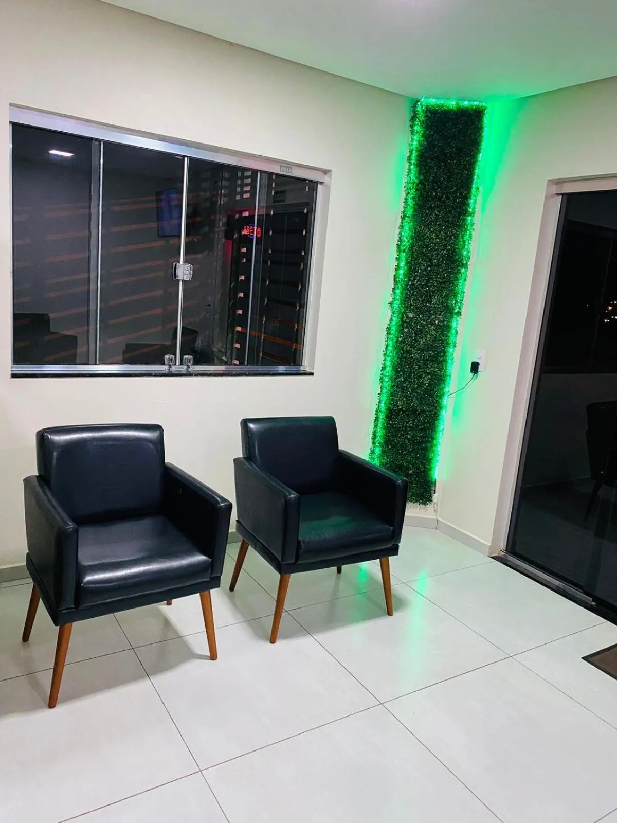 Lobby or reception in Hotel Bueno's - Francisco Beltrão