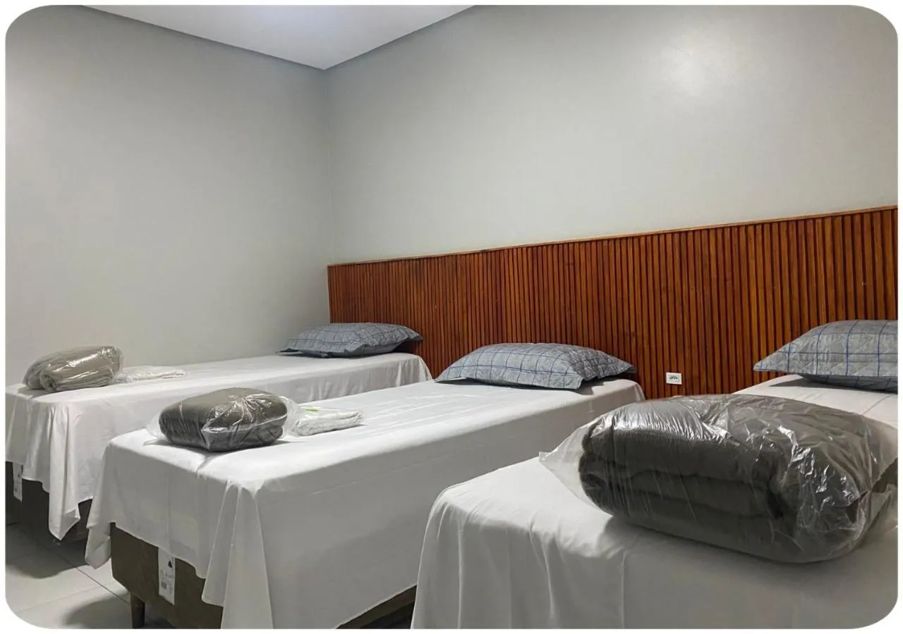 Bed in Hotel Bueno's - Francisco Beltrão