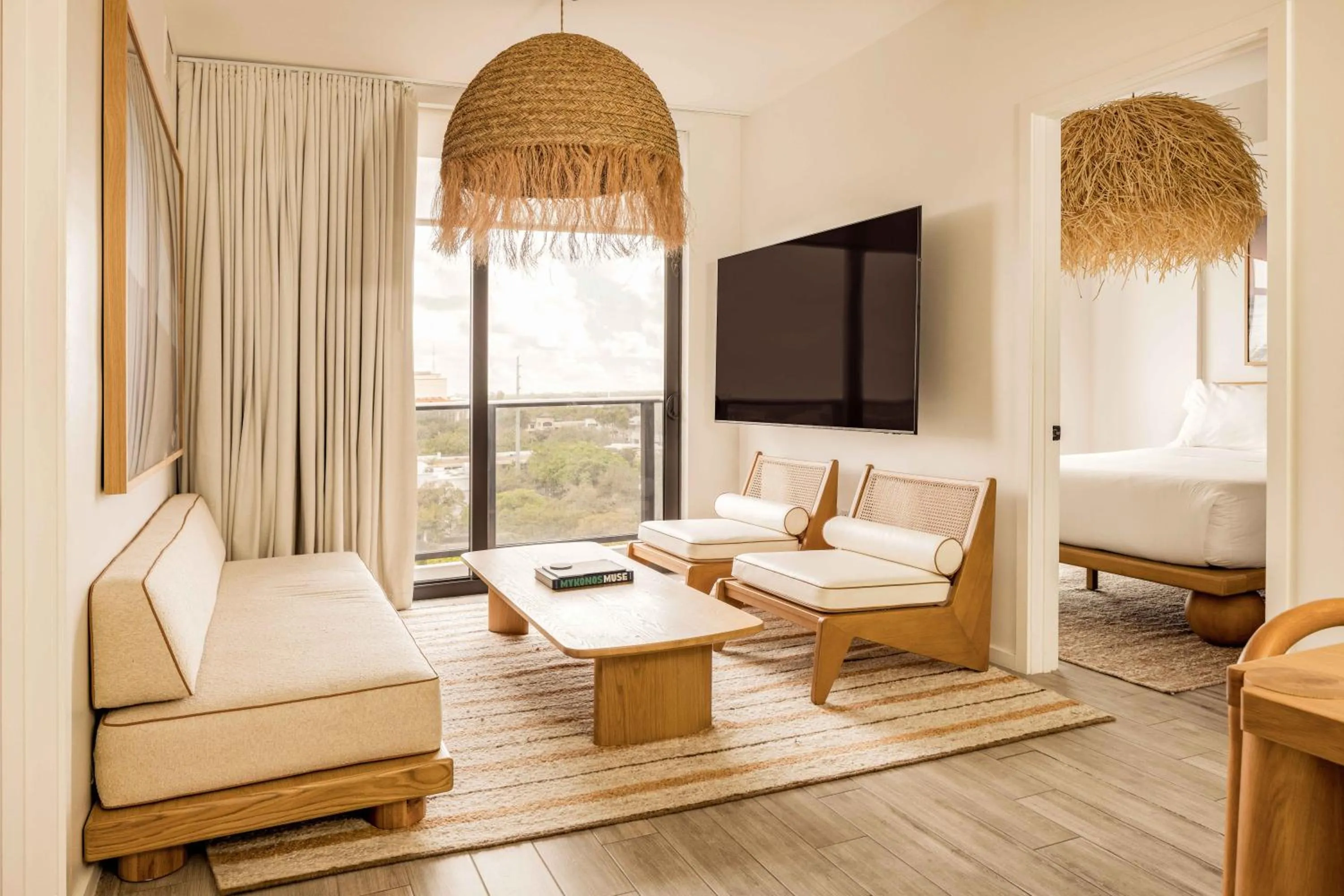 Living room in Sonder at Riverwalk