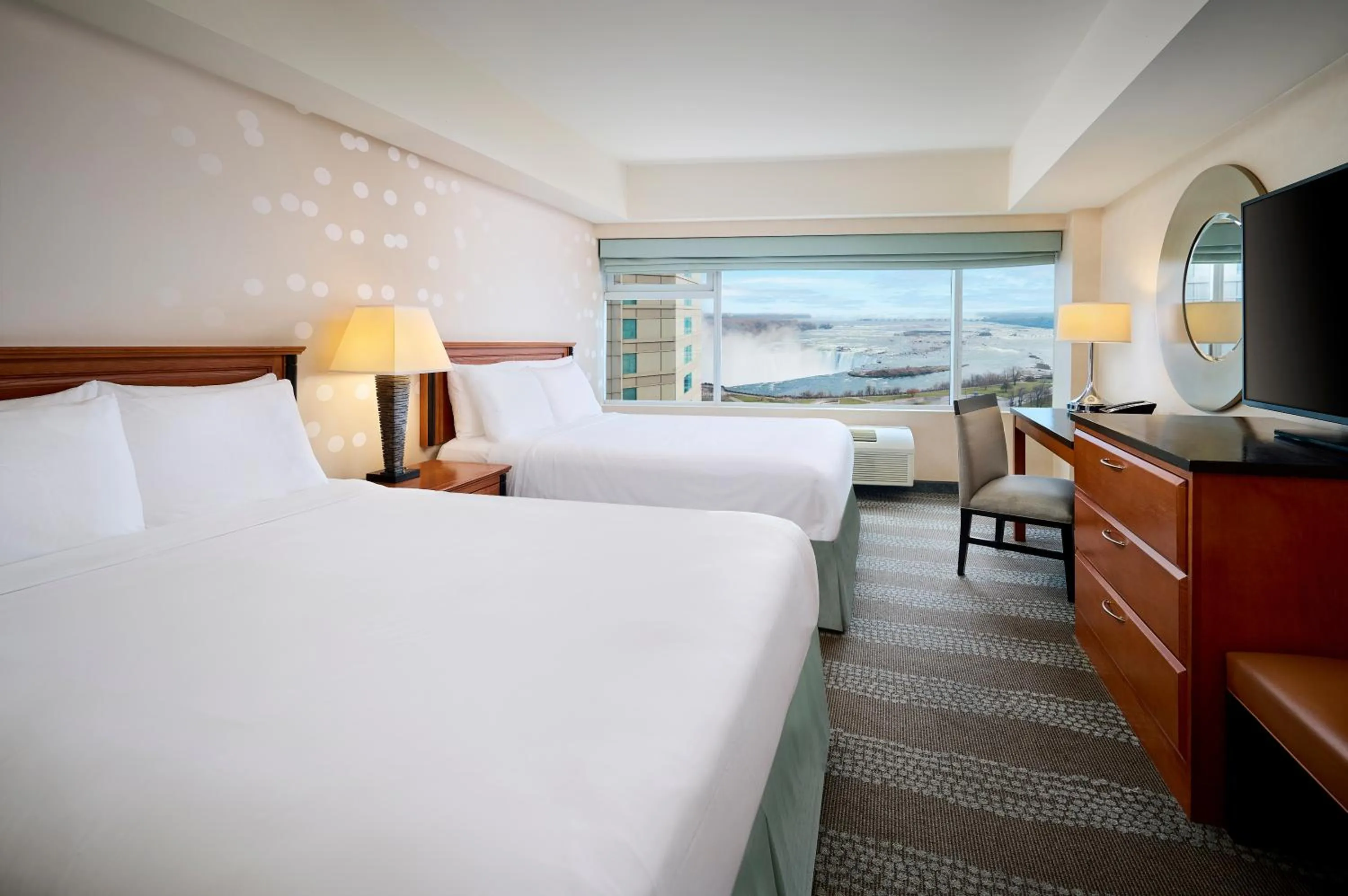 Bedroom in Niagara Fallsview Hotel