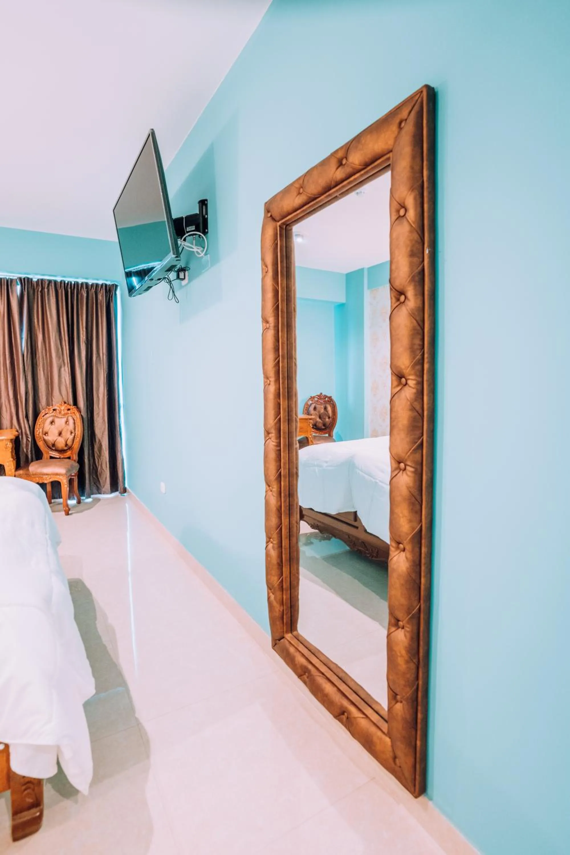 Bed in Lima Central Design Hotel Spa & Club