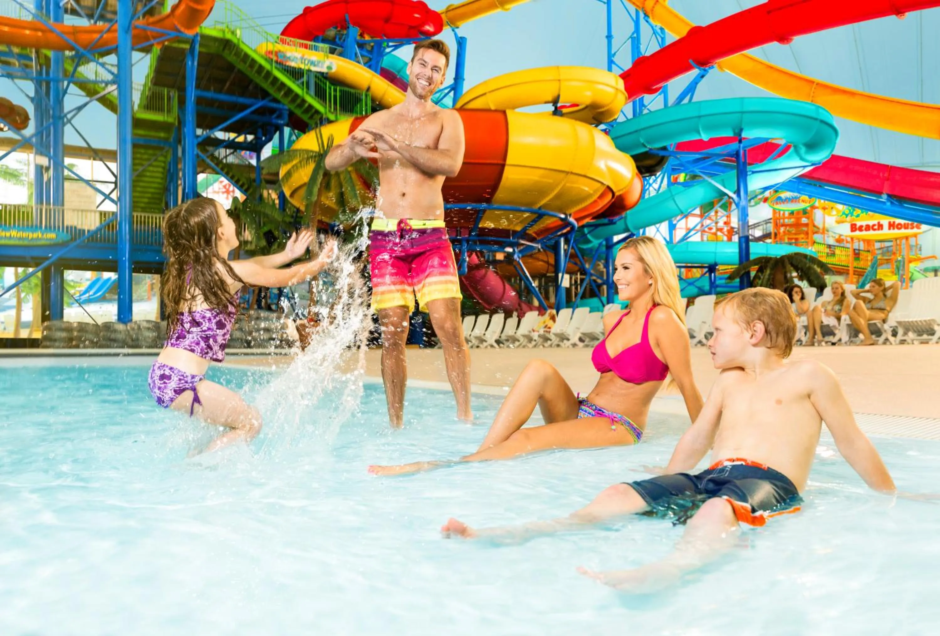 Aqua park in Skyline Hotel & Waterpark