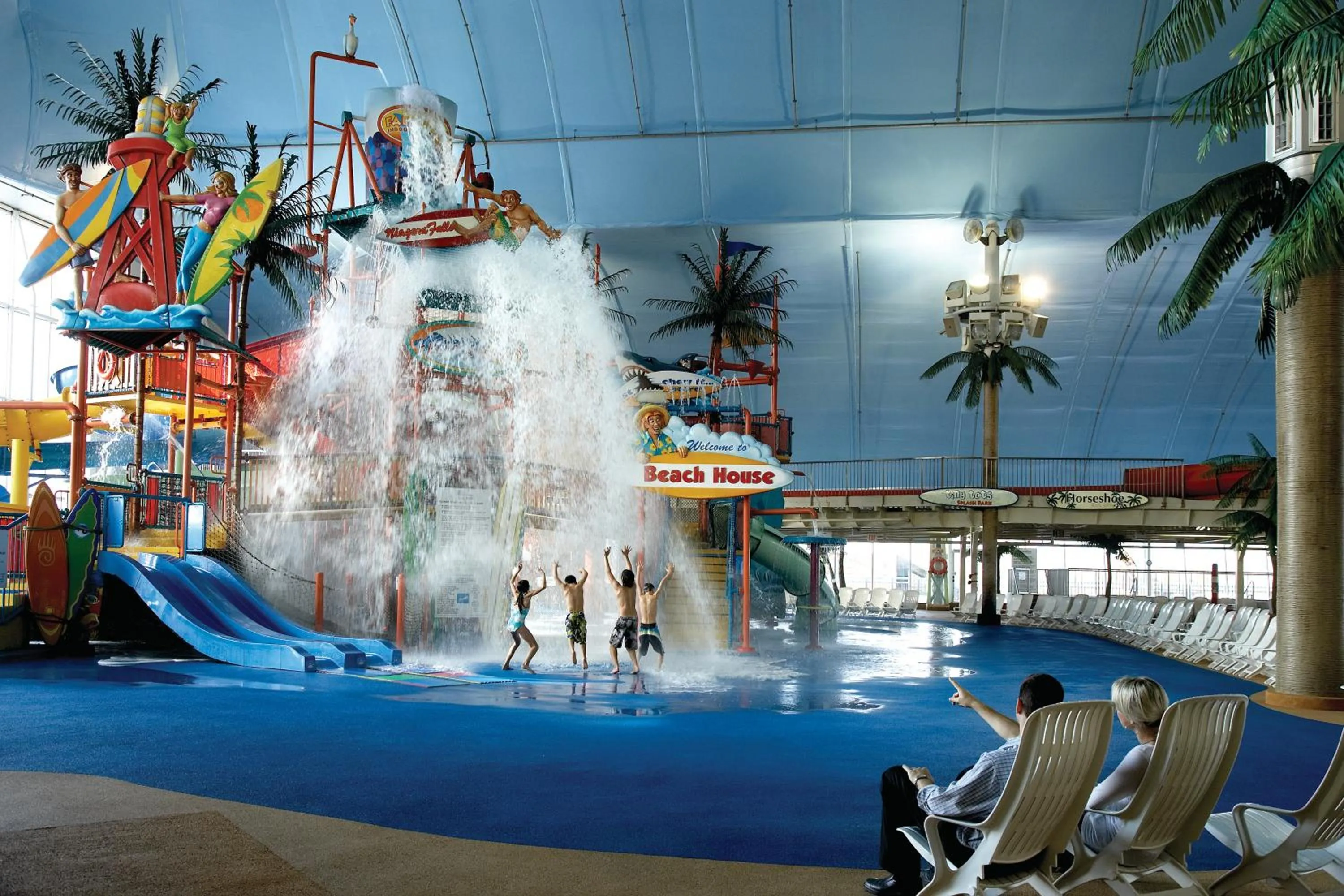 Aqua park in Skyline Hotel & Waterpark