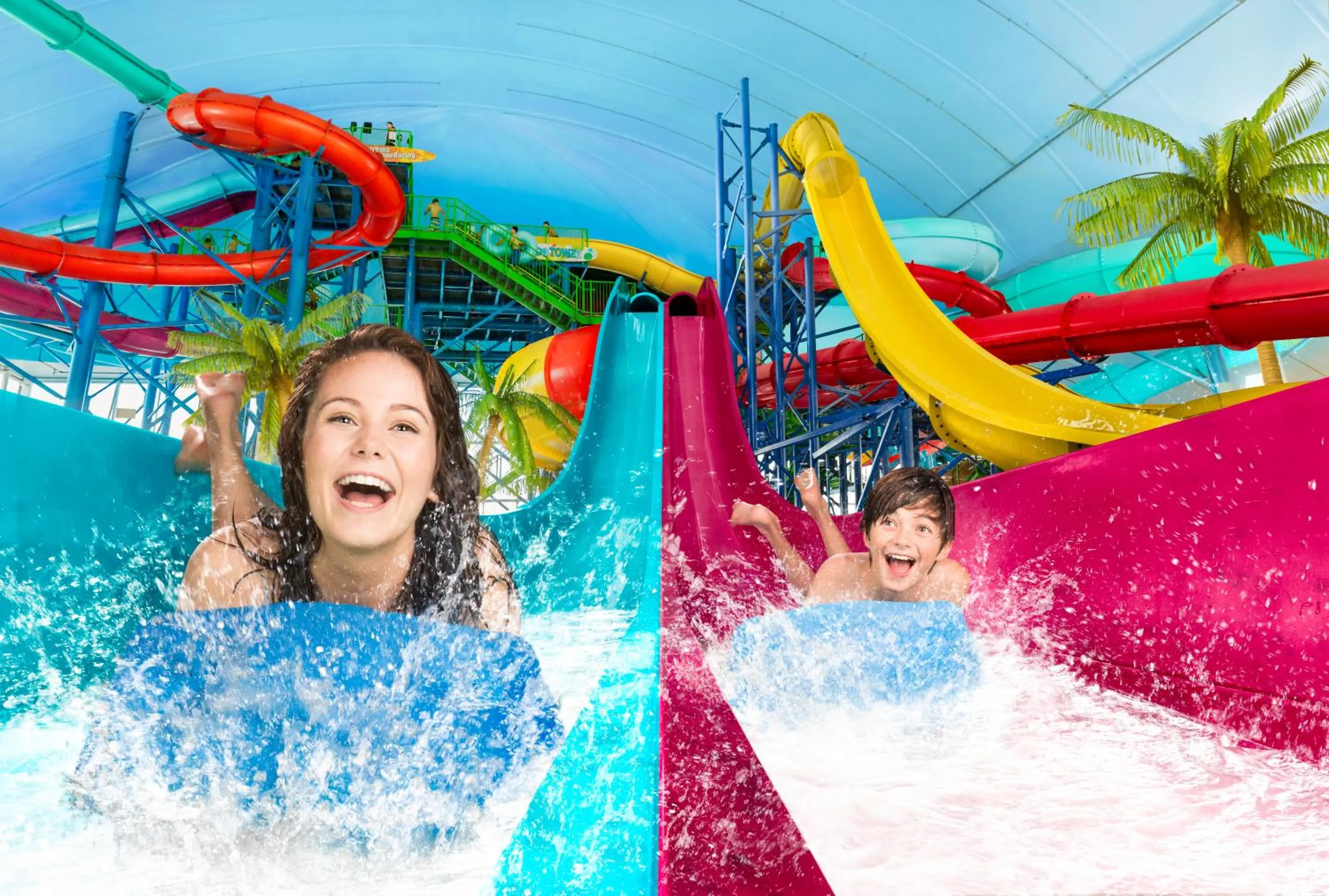 Aqua park in Skyline Hotel & Waterpark