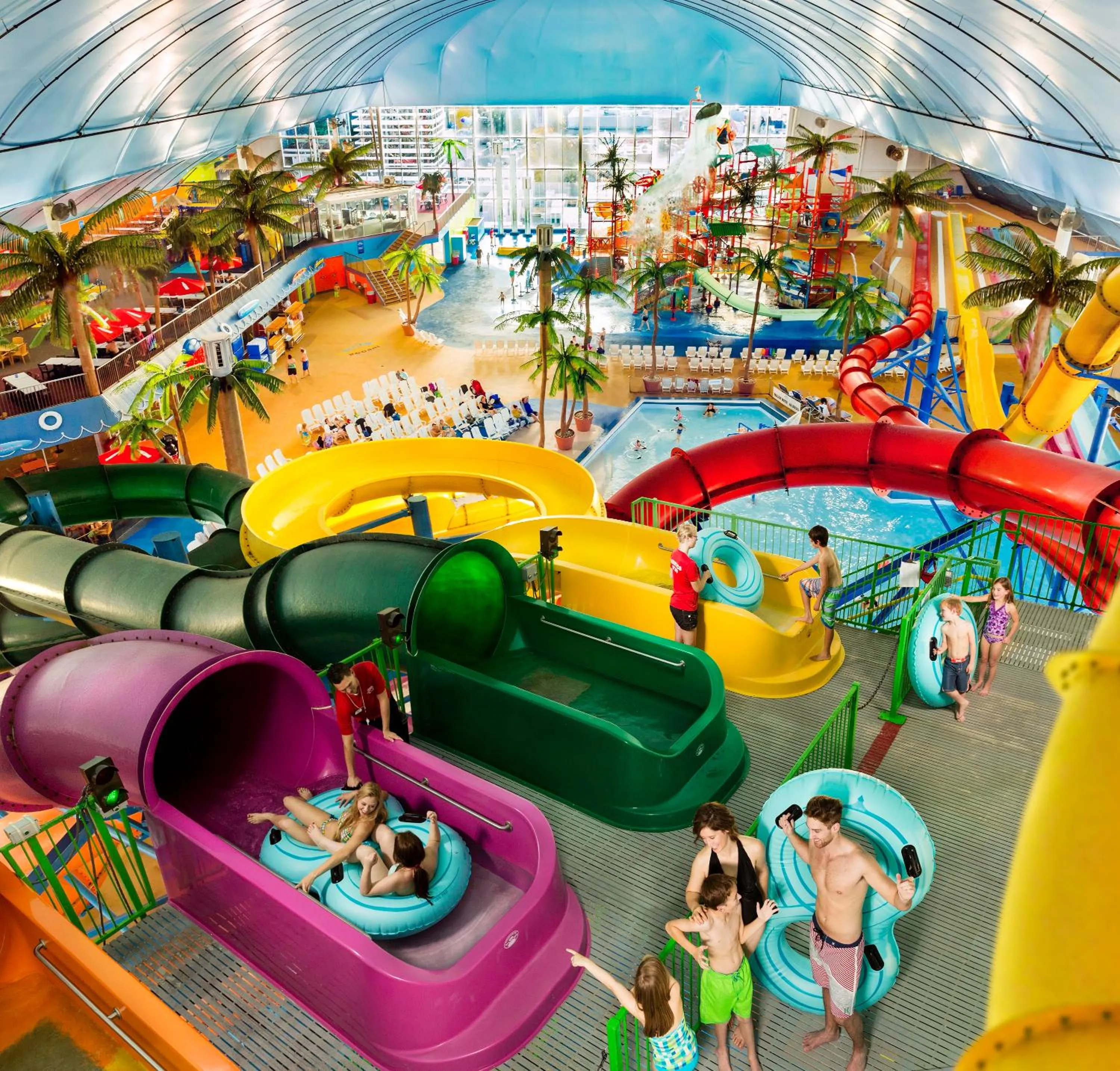 Aqua park in Skyline Hotel & Waterpark
