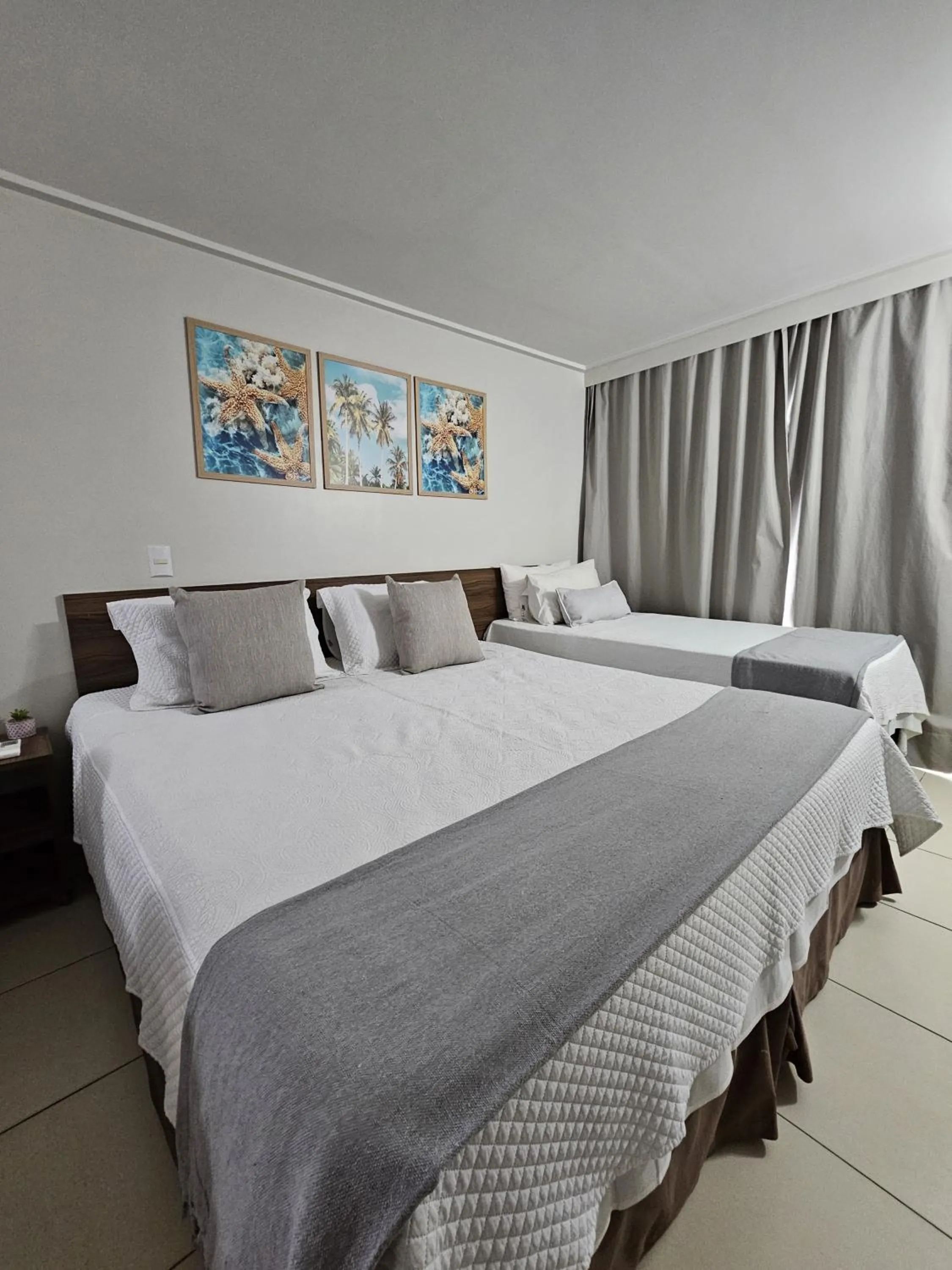 Bed in FLAT BLUE SUNSET