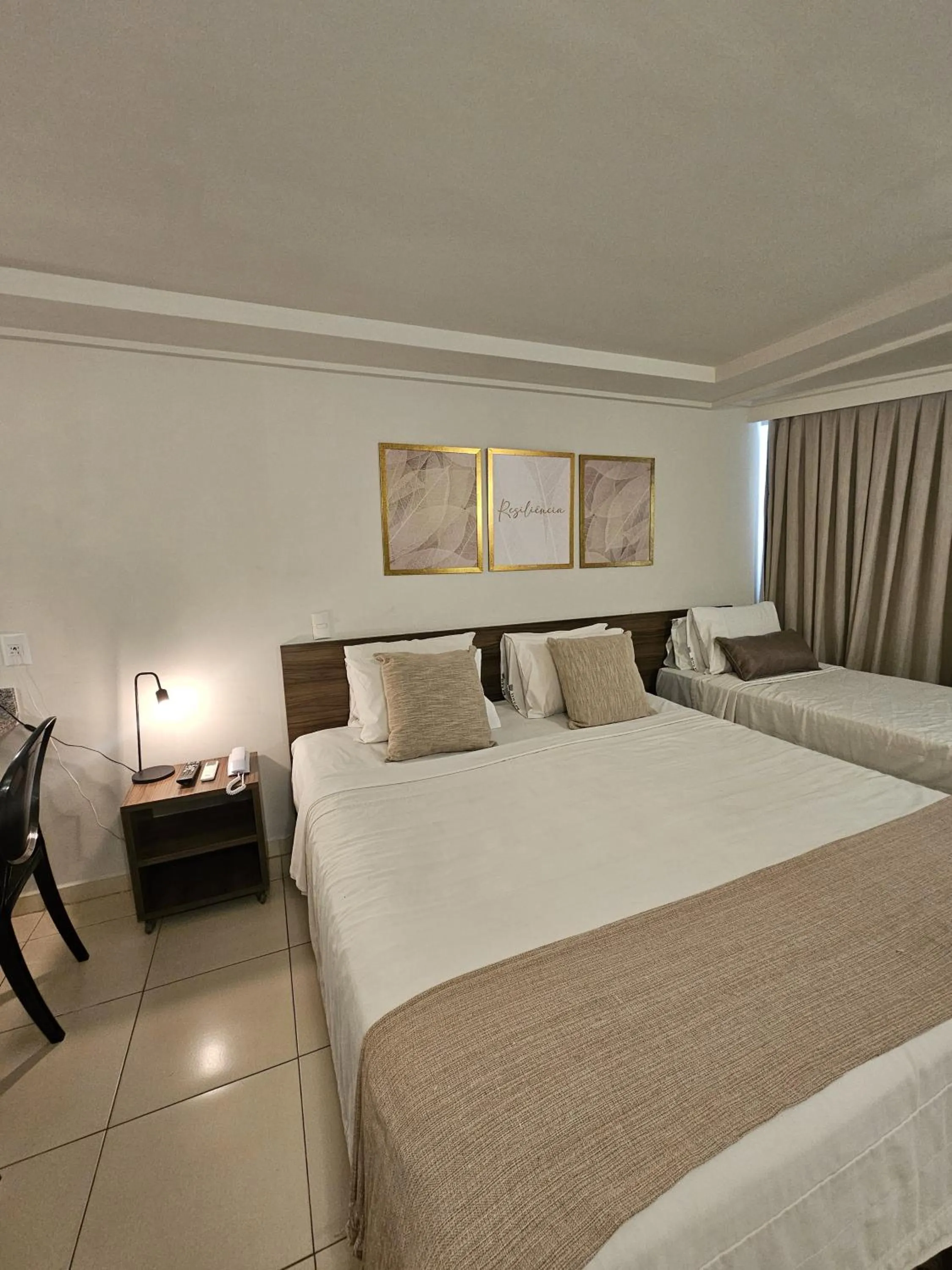 Bed in FLAT BLUE SUNSET