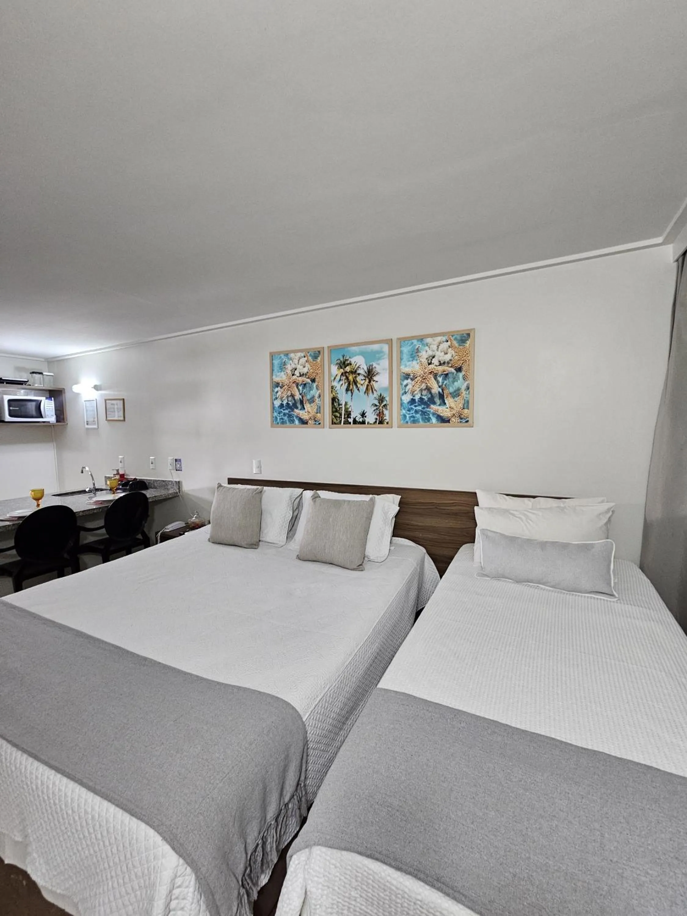 Bed in FLAT BLUE SUNSET