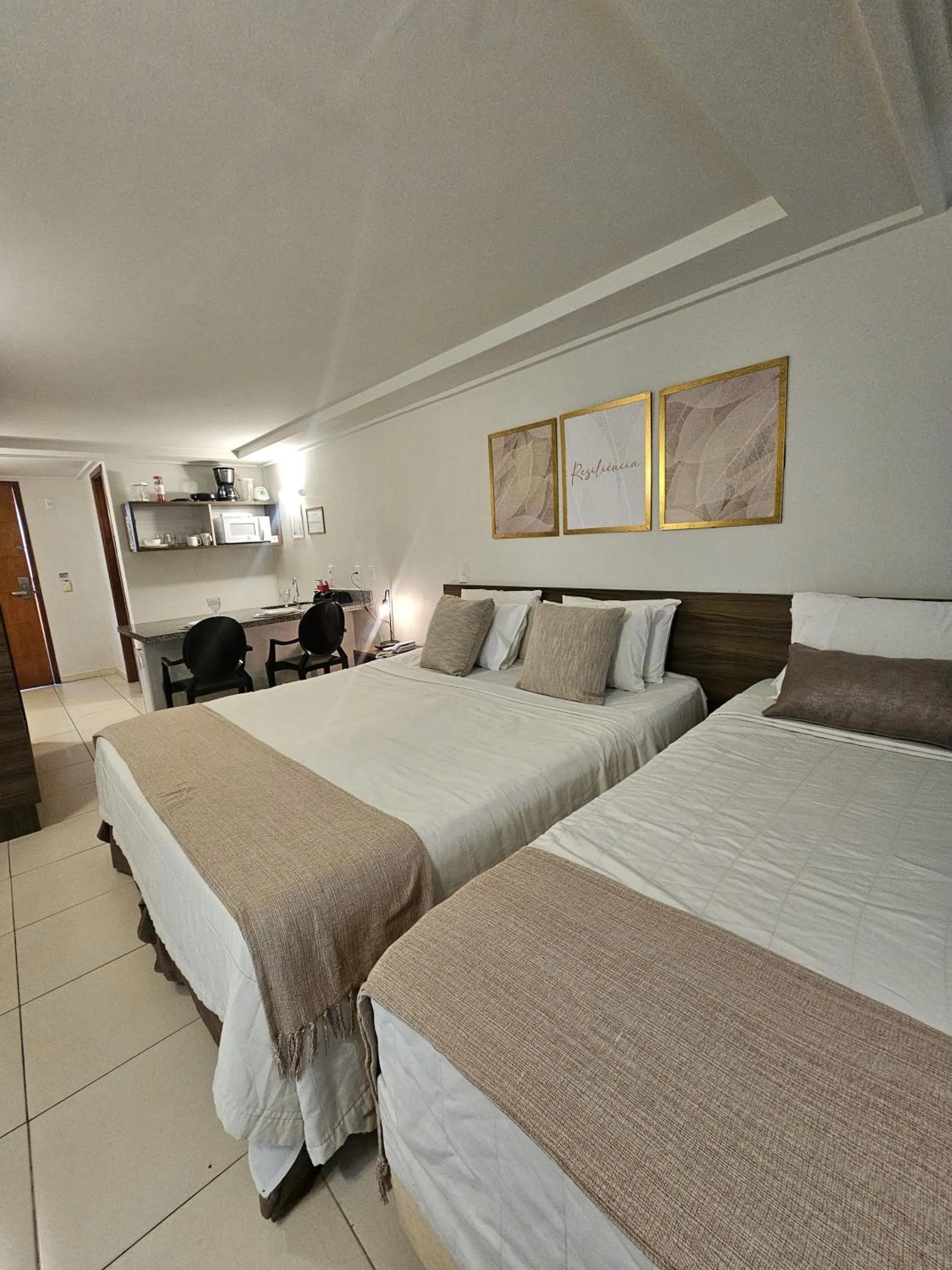 Bed in FLAT BLUE SUNSET