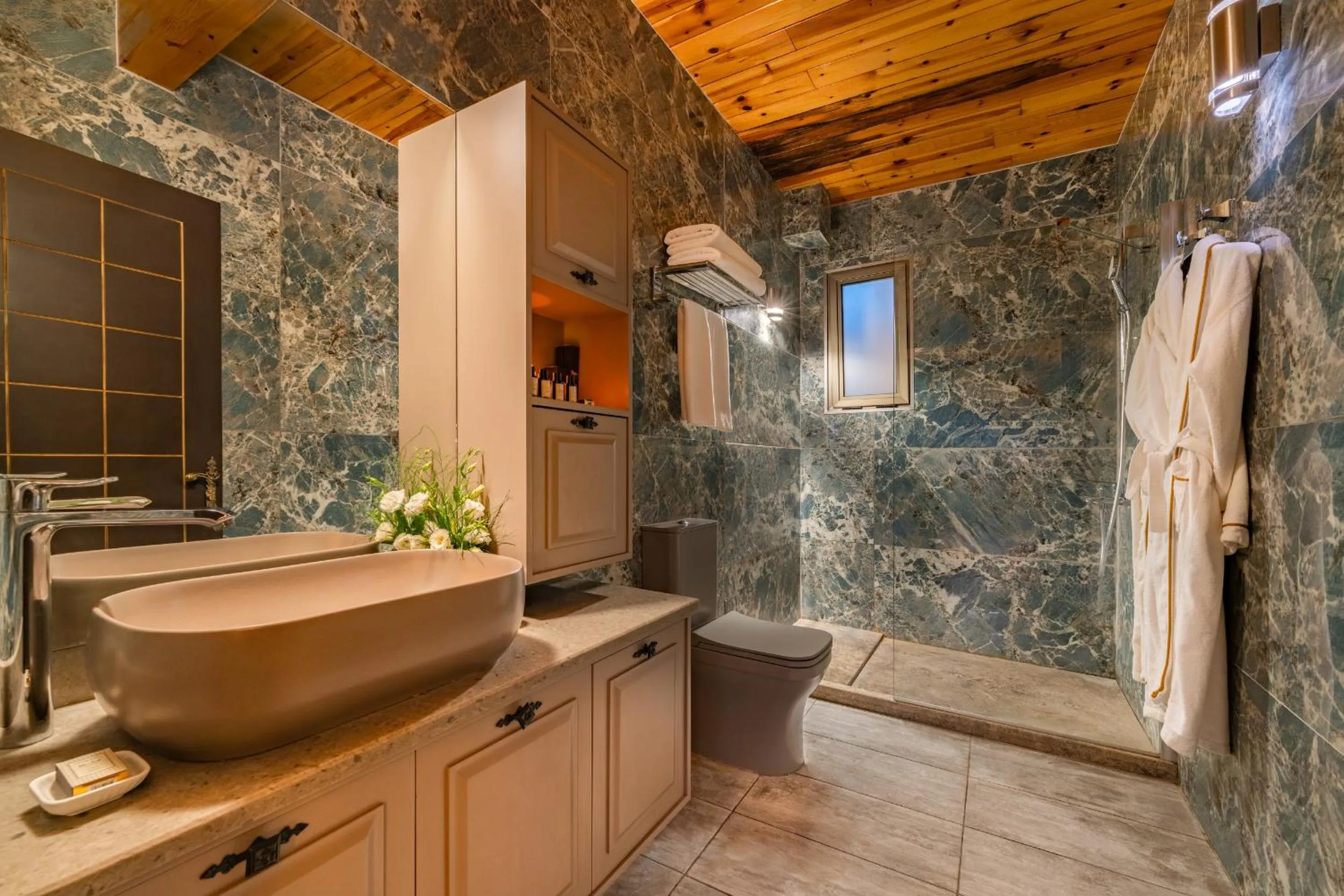 Bathroom in Les Ambassadeurs Hotel Casino&Marina