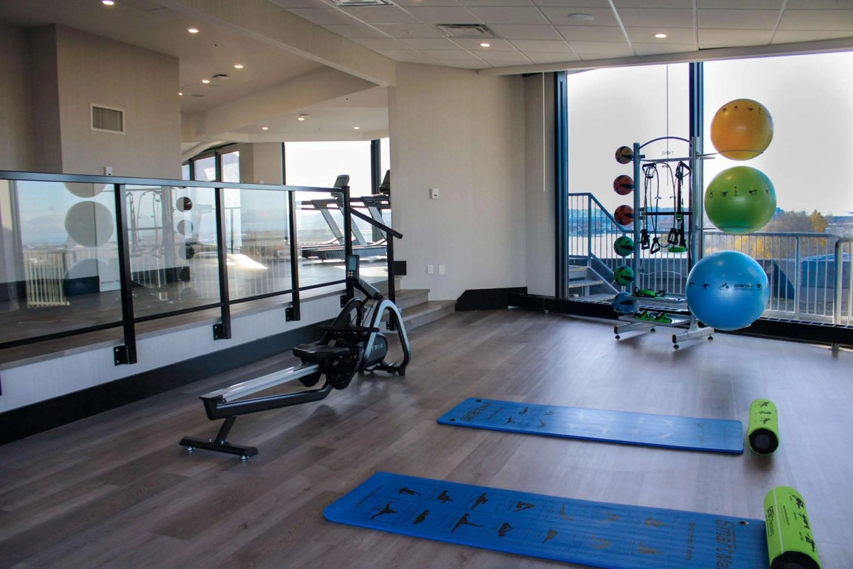 Fitness centre/facilities in Radisson Blu Vancouver Airport Hotel & Marina